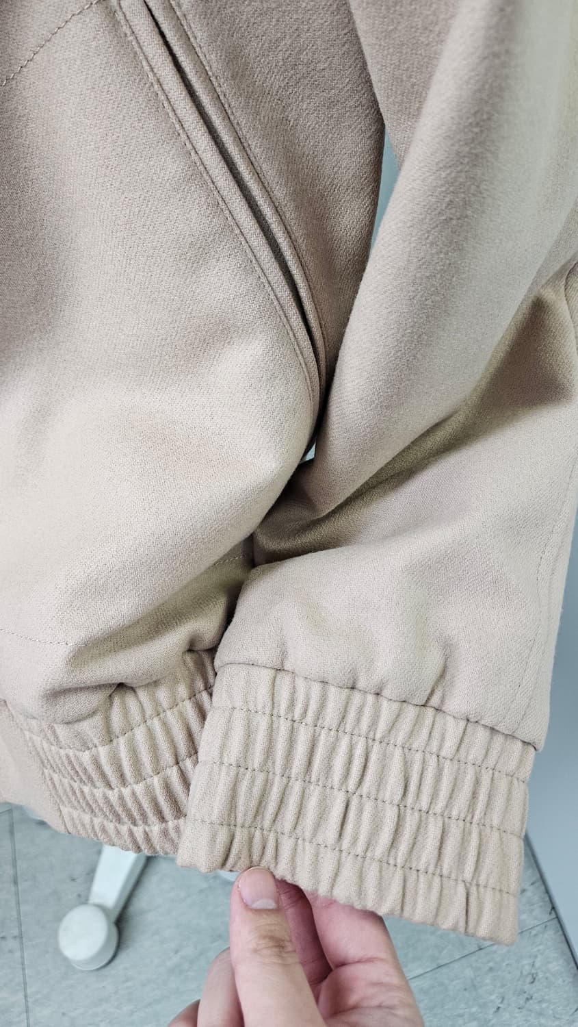 REISS 캐시미어혼방 블루종점퍼자켓 베이지 상품이미지4