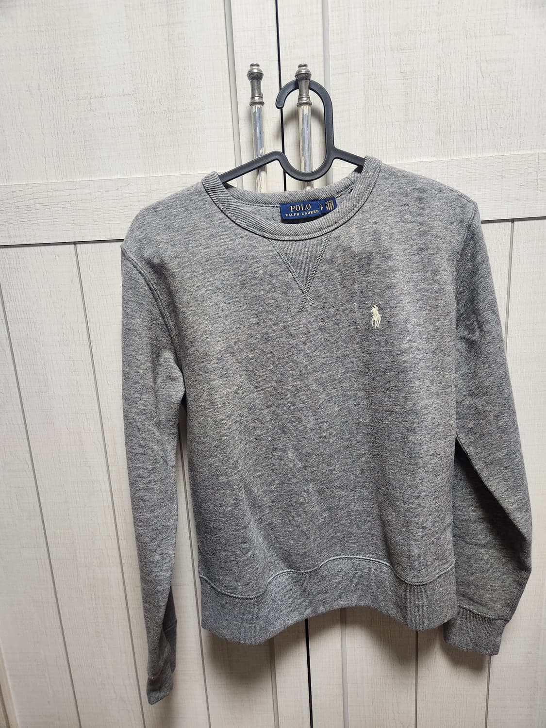 폴로랄프로렌 여성 플리스 스웨트 그레이 M사이즈 상품이미지1