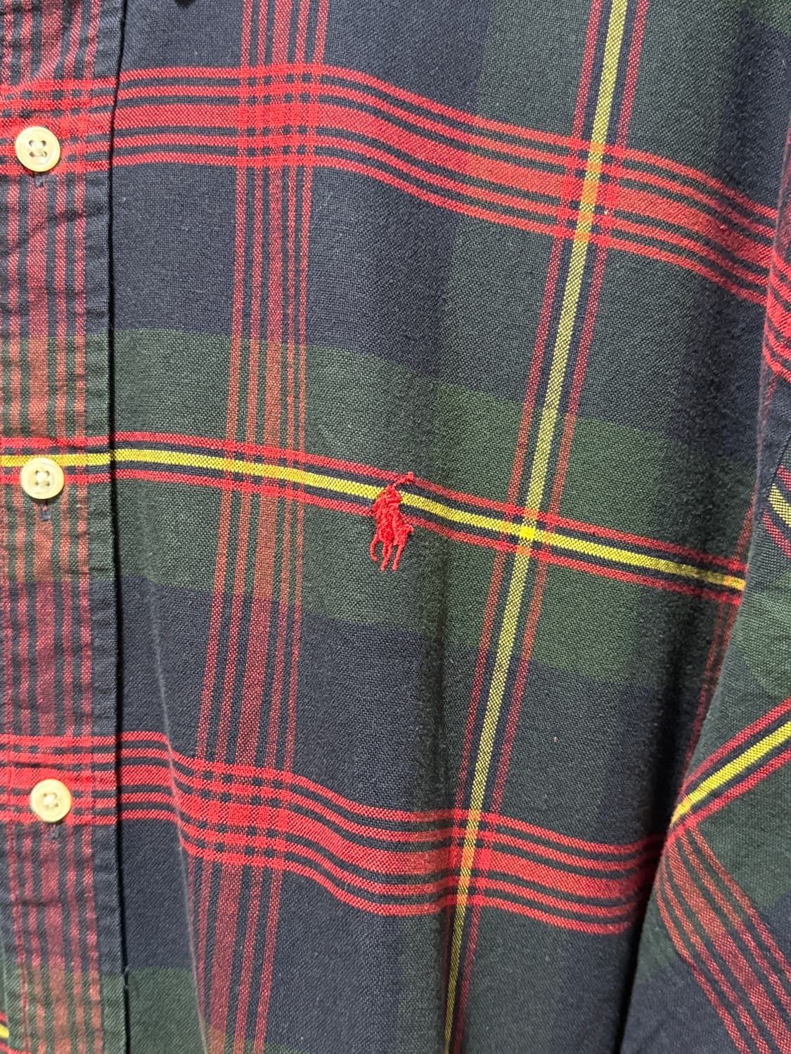 폴로랄프로렌 Polo Ralph Lauren 타탄체크 버튼다운 셔츠 상품이미지6