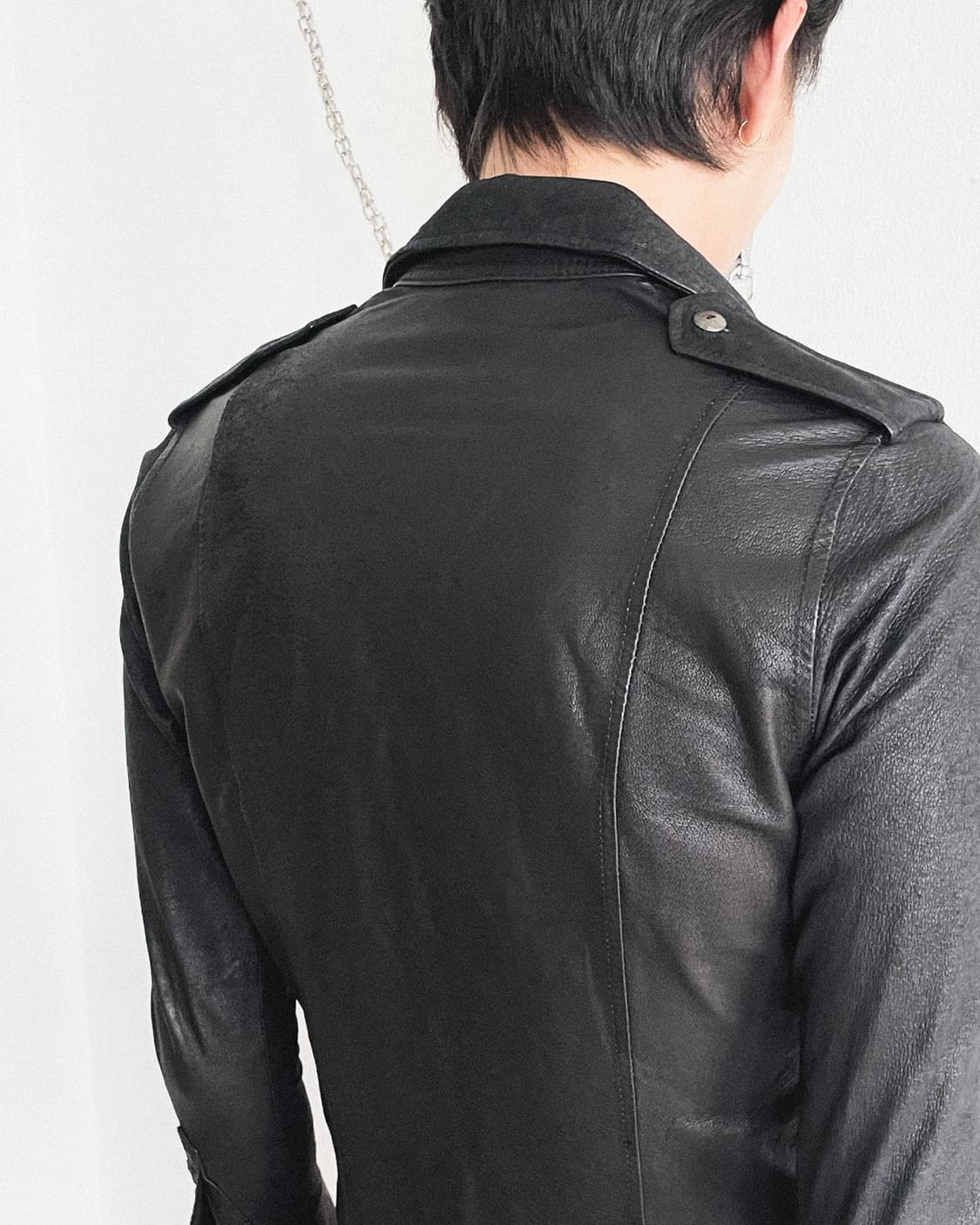 JPN 아티저널 레더 셔츠 상품이미지4