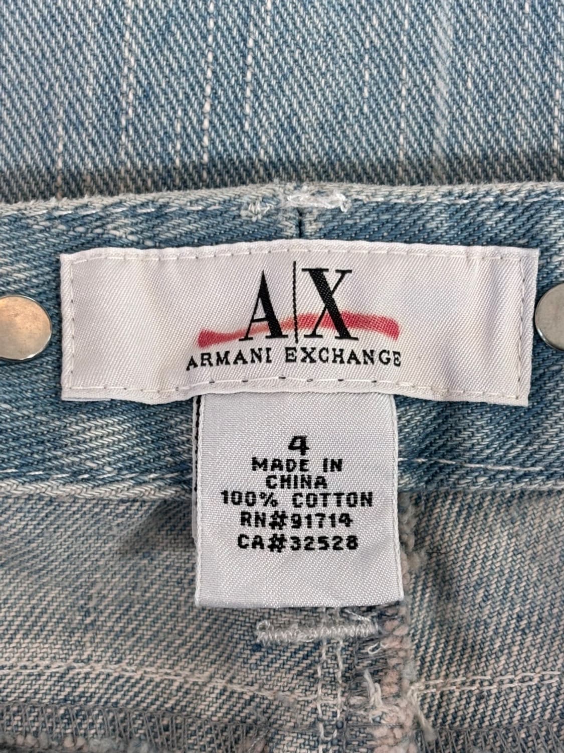Vintage Armani Denim Pants 상품이미지7