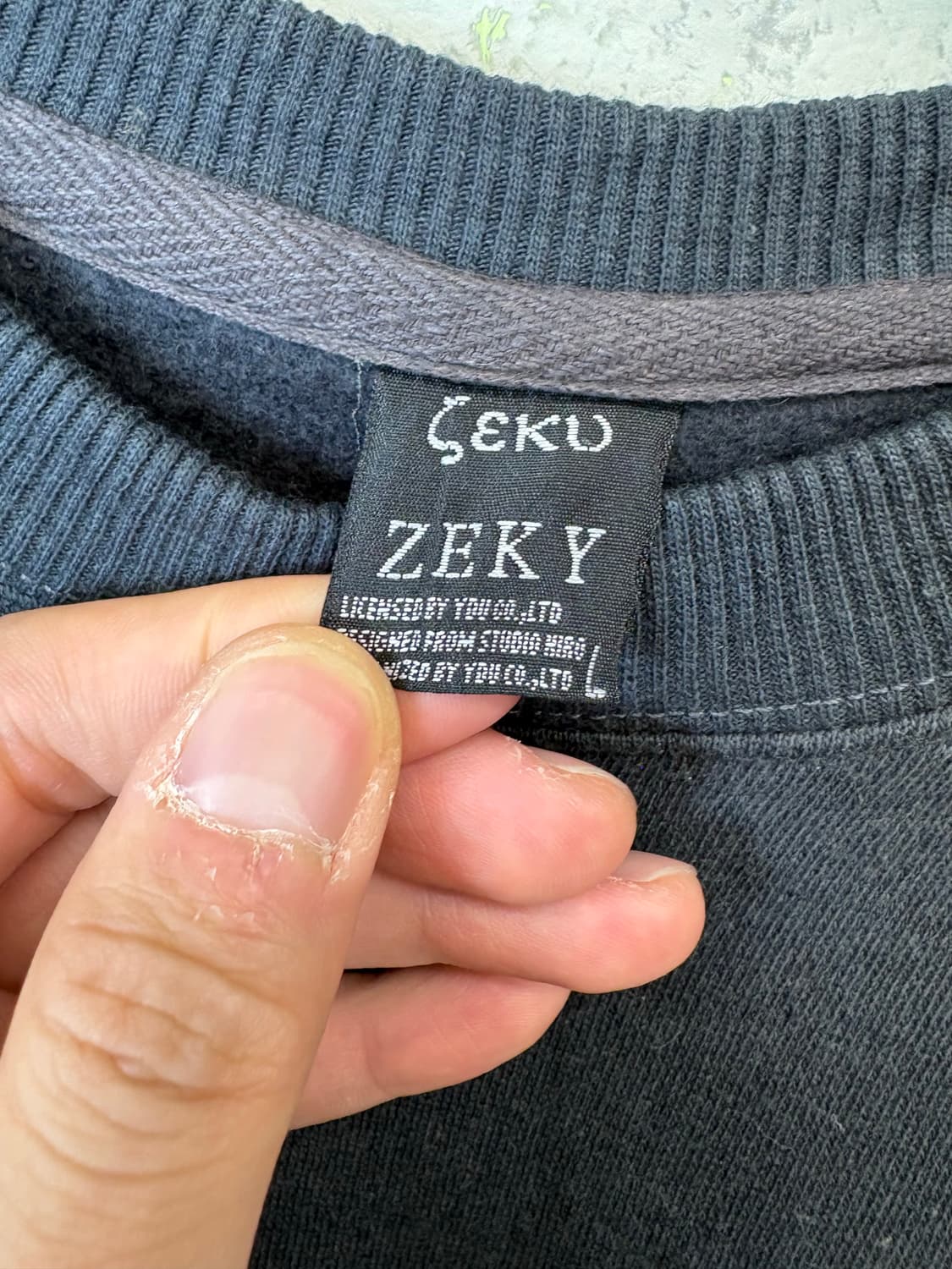 JPN 빈티지 드래곤 프린팅 맨투맨 상품이미지6