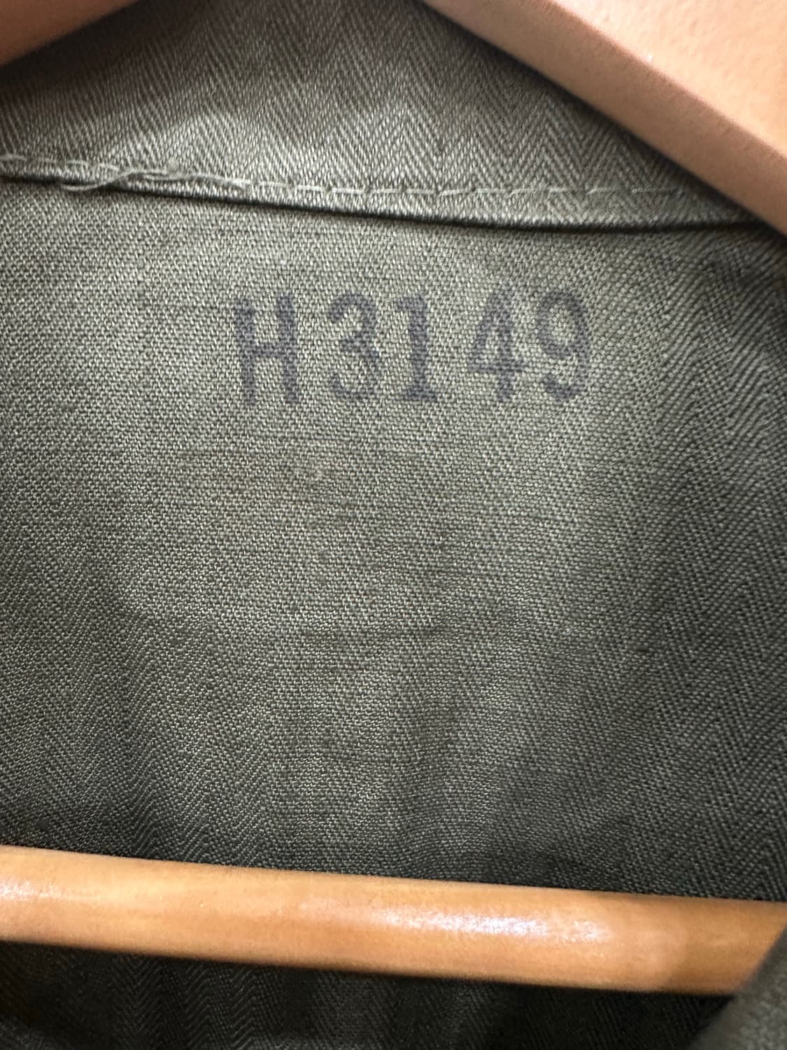 m43 hbt 셔츠 한국군지급 신품. 95 사이즈 상품이미지5