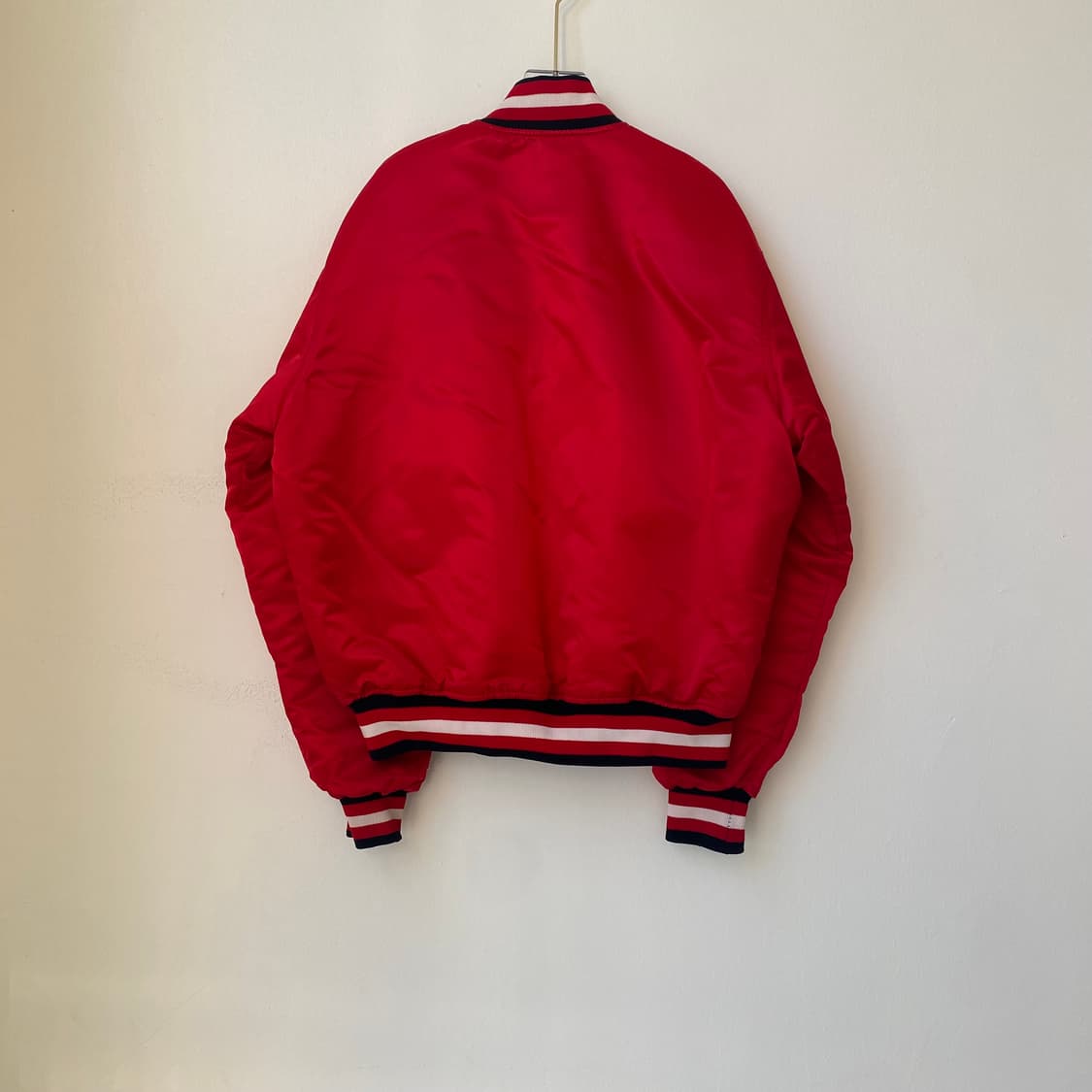 🌊80s 스타터 시카고불스 satin stadium jumper 상품이미지4