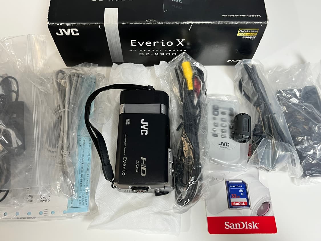 작례o/ 무조건 소장/ 주인장 최애기종/ jvc x900 빈티지 캠코더 상품이미지2