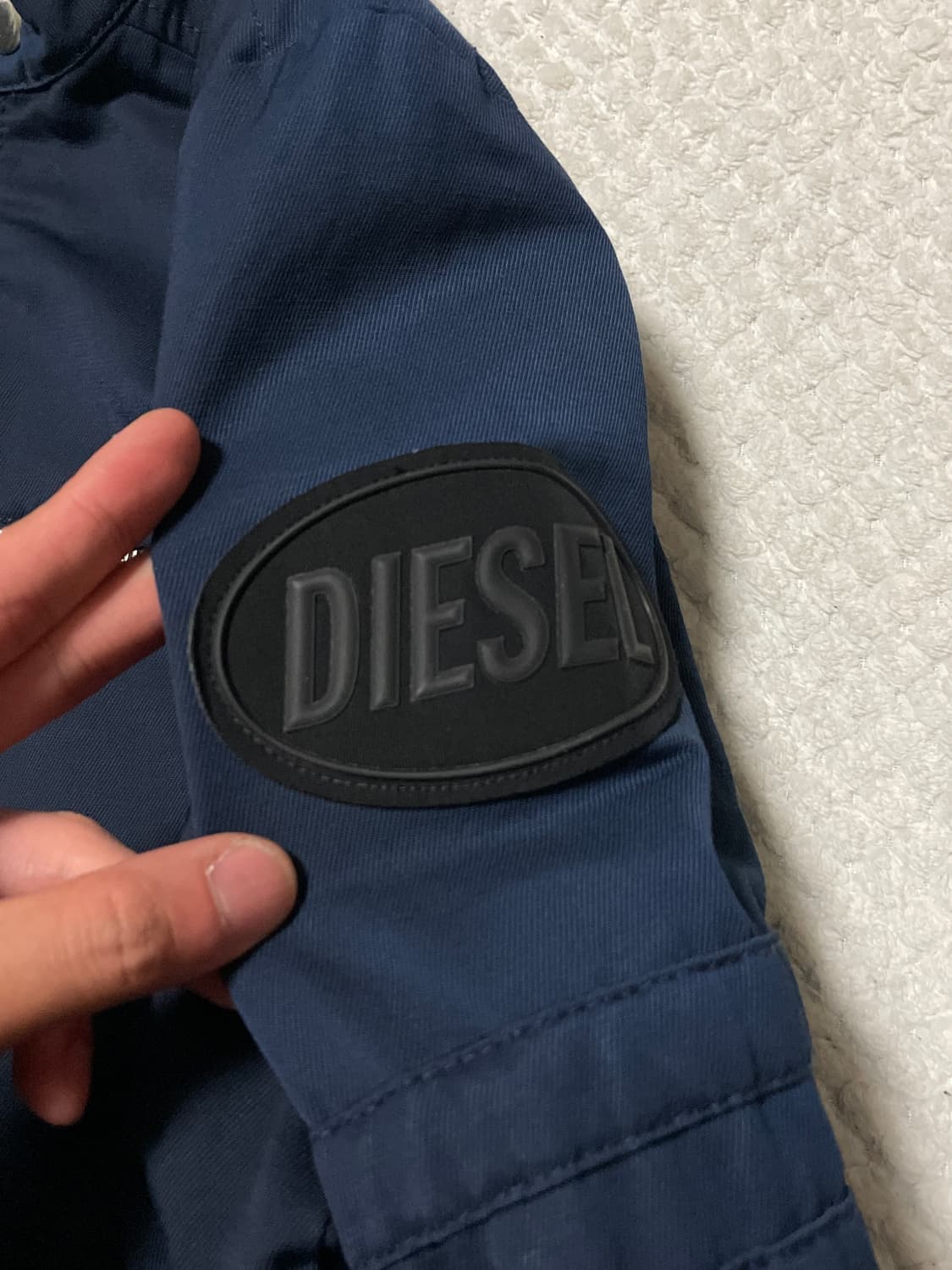 DIESEL 디젤 웨스턴 무드 나일론 바이커 자켓(클리닝O) 상품이미지7