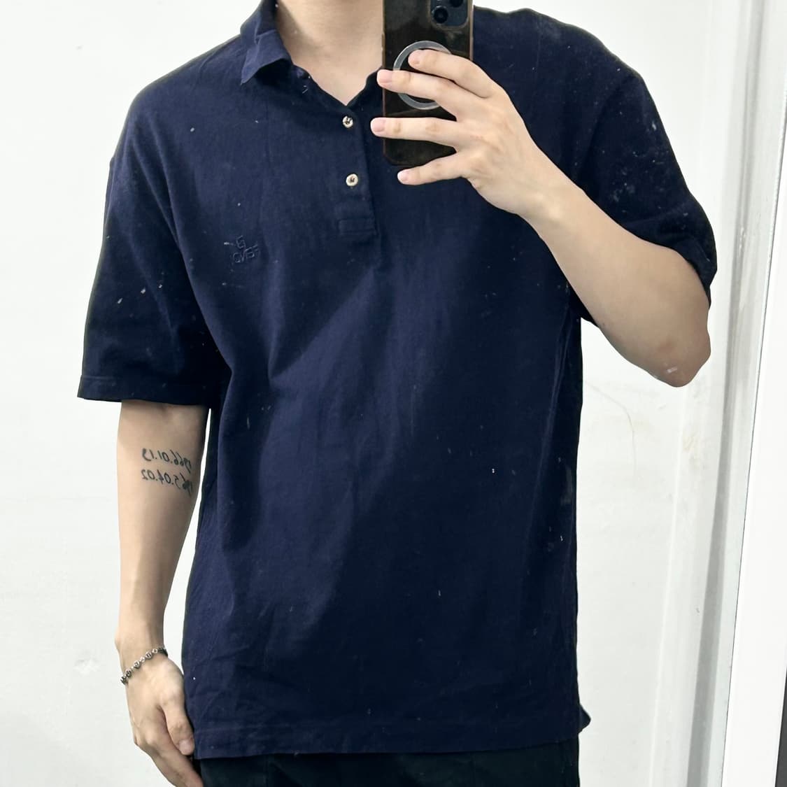 펜디 카라넥 반팔 티셔츠 상품이미지2