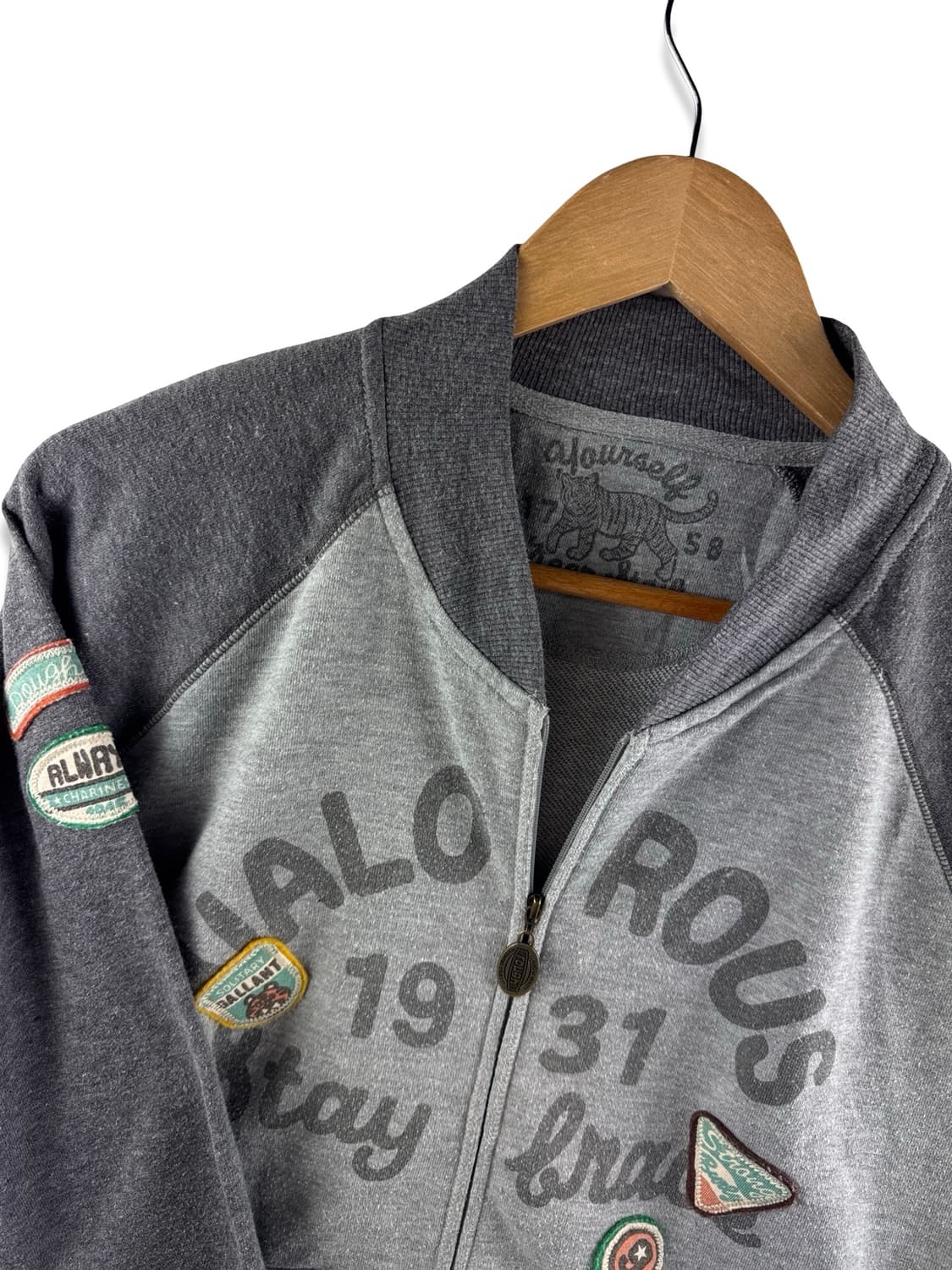 JPN 키치 호랑이 나그랑 코튼져지2462 상품이미지3