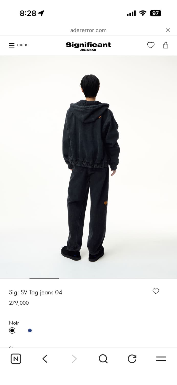 아더에러 청바지 판매 XL 상품이미지2