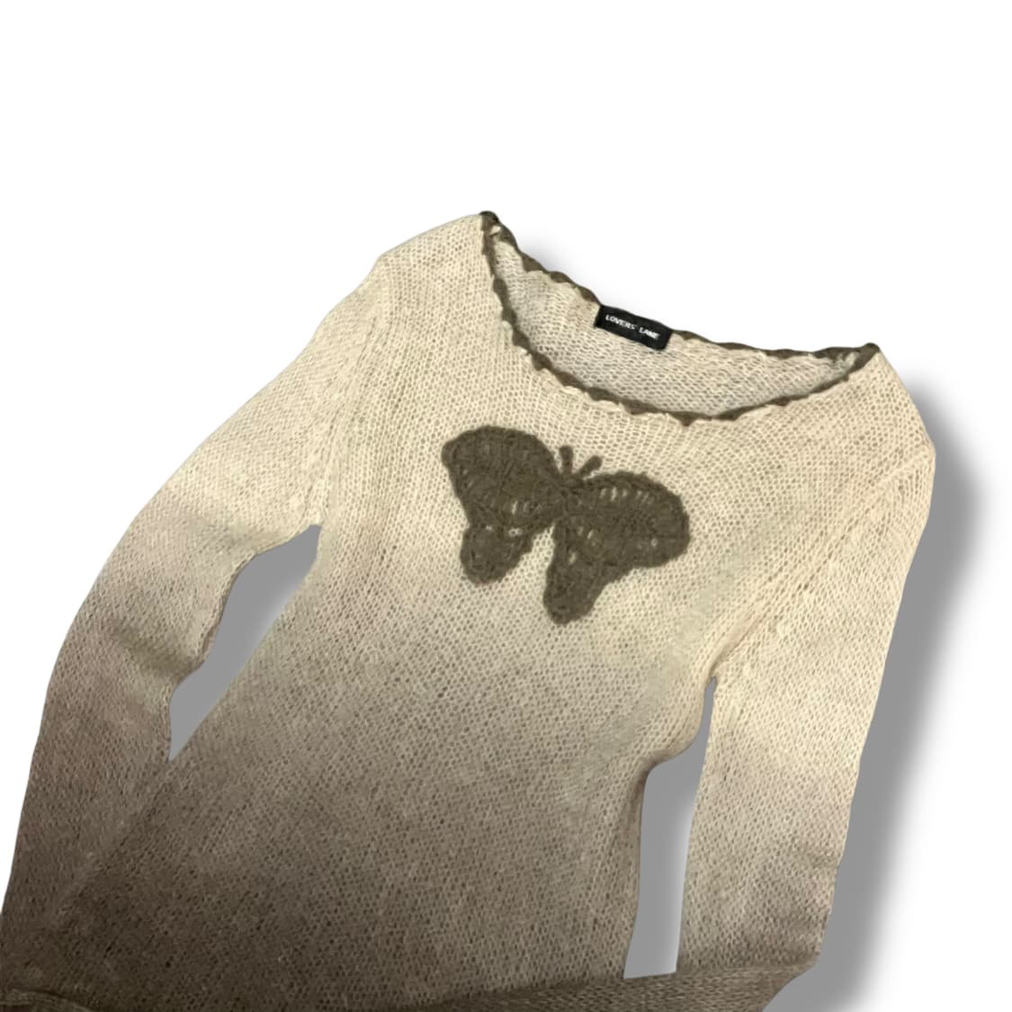 y2k 그라데이션 그런지 니트 y09130  상품이미지4