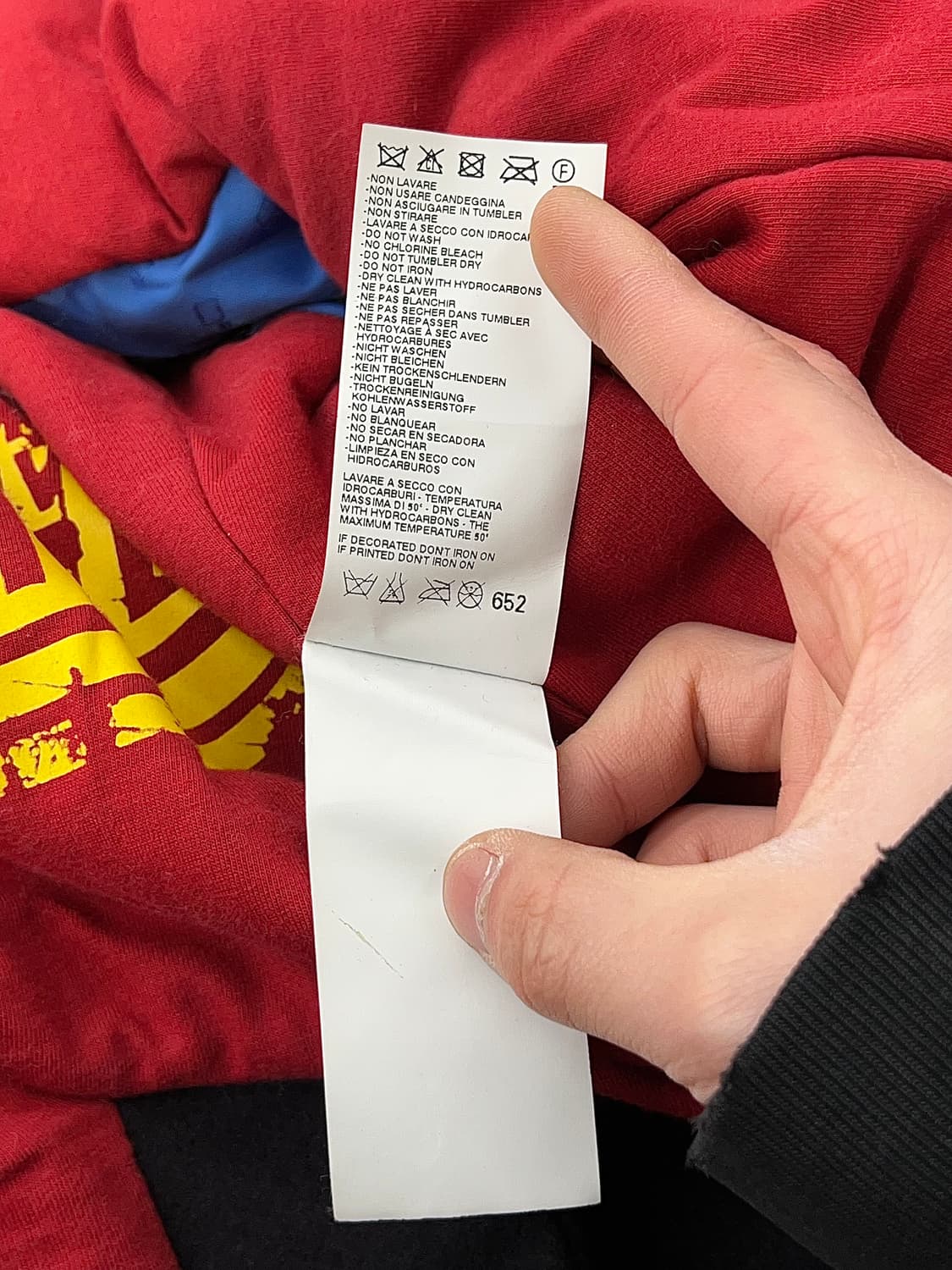 디스퀘어드2 패치드 체크 레더 울 더블 코트 자켓 상품이미지10