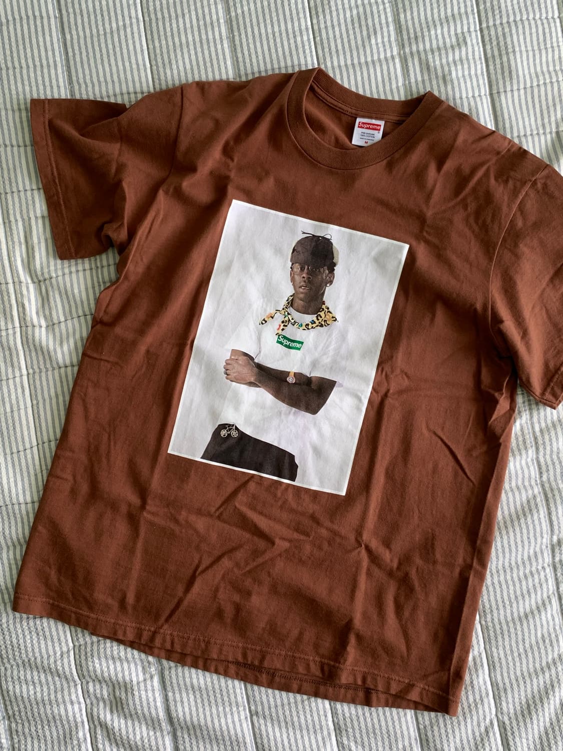 Supreme 슈프림 타일러 더 크리에이터 티셔츠 브라운 상품이미지1