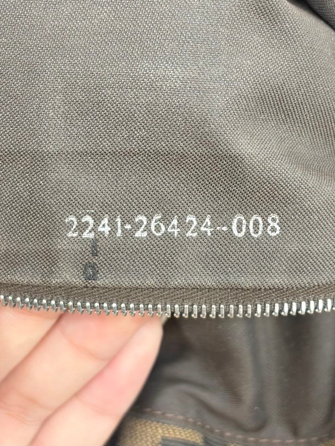 펜디 브라운 주카 미니 바케트 숄더백  상품이미지8