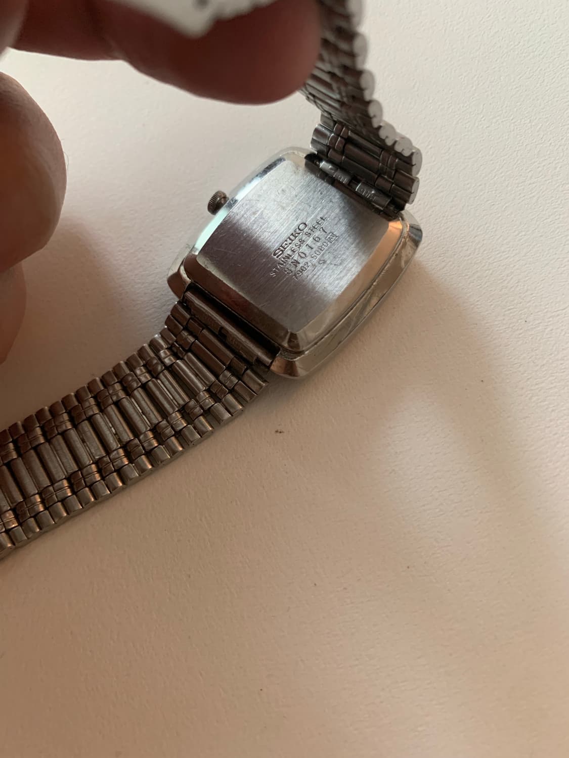 세이코 Seiko 스퀘어 쿼츠  상품이미지3