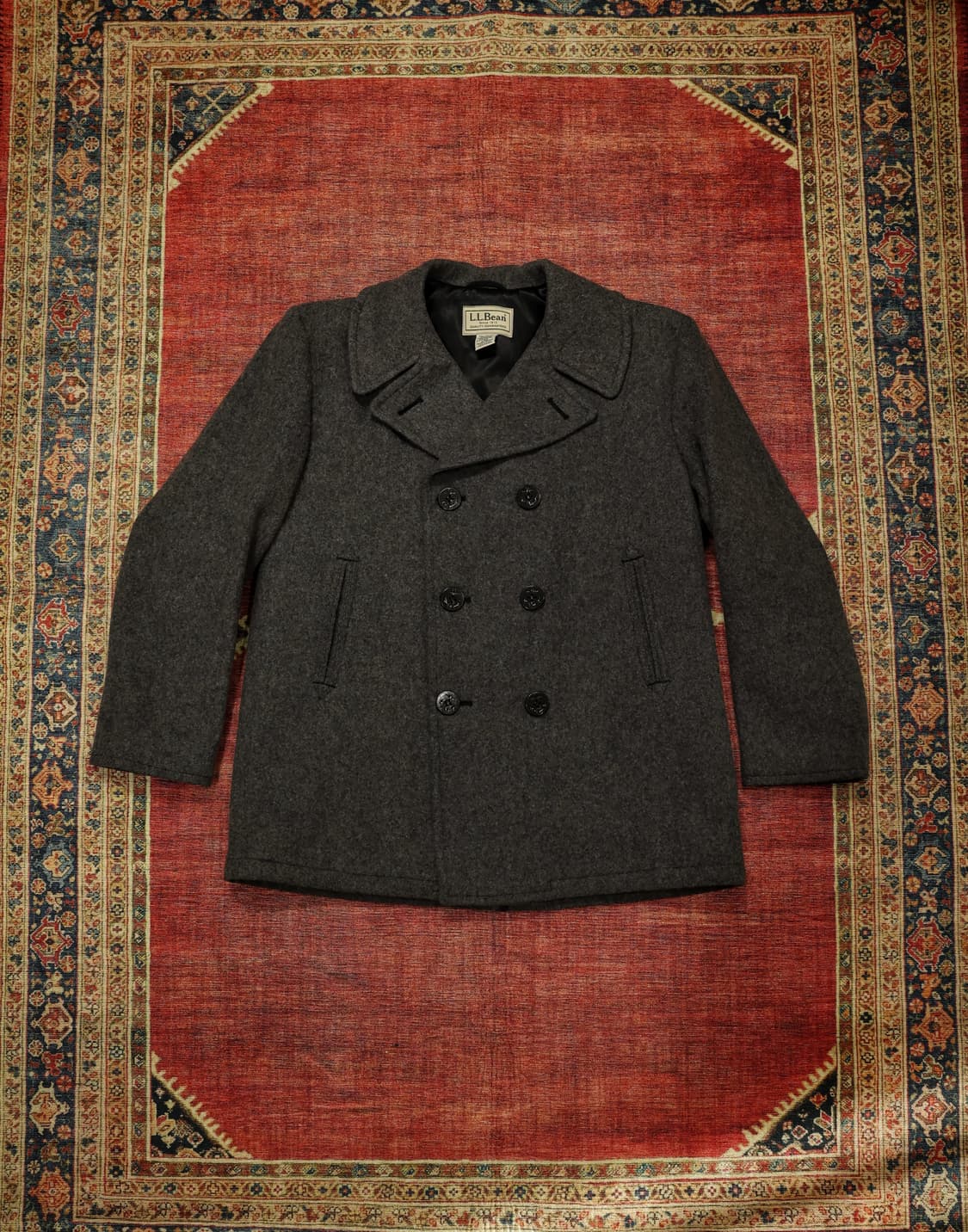 00s 빈티지 엘엘빈 피코트 판매 상품이미지1