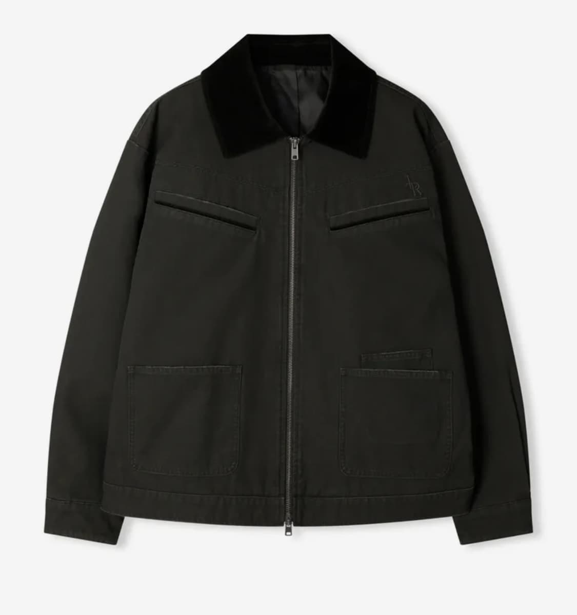 레더리 데미지 라인 워크 자켓 [KHAKI 상품이미지1