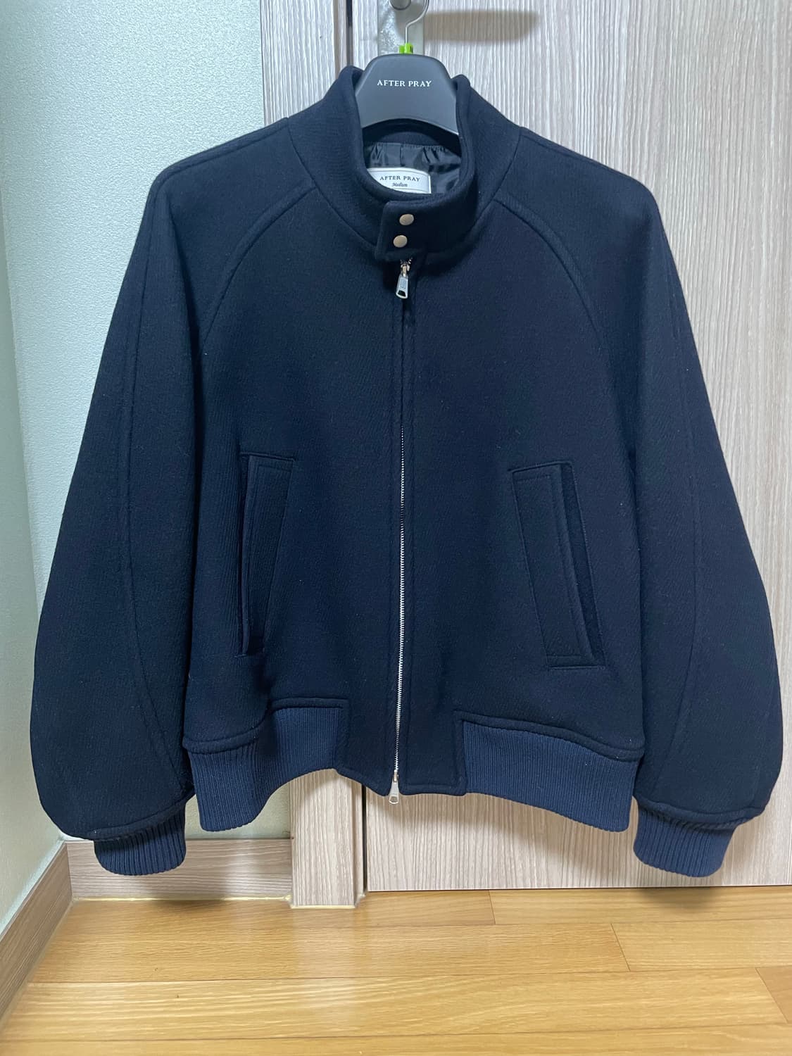 [M] 애프터프레이 리가즈 울 해링턴자켓 네이비 상품이미지1