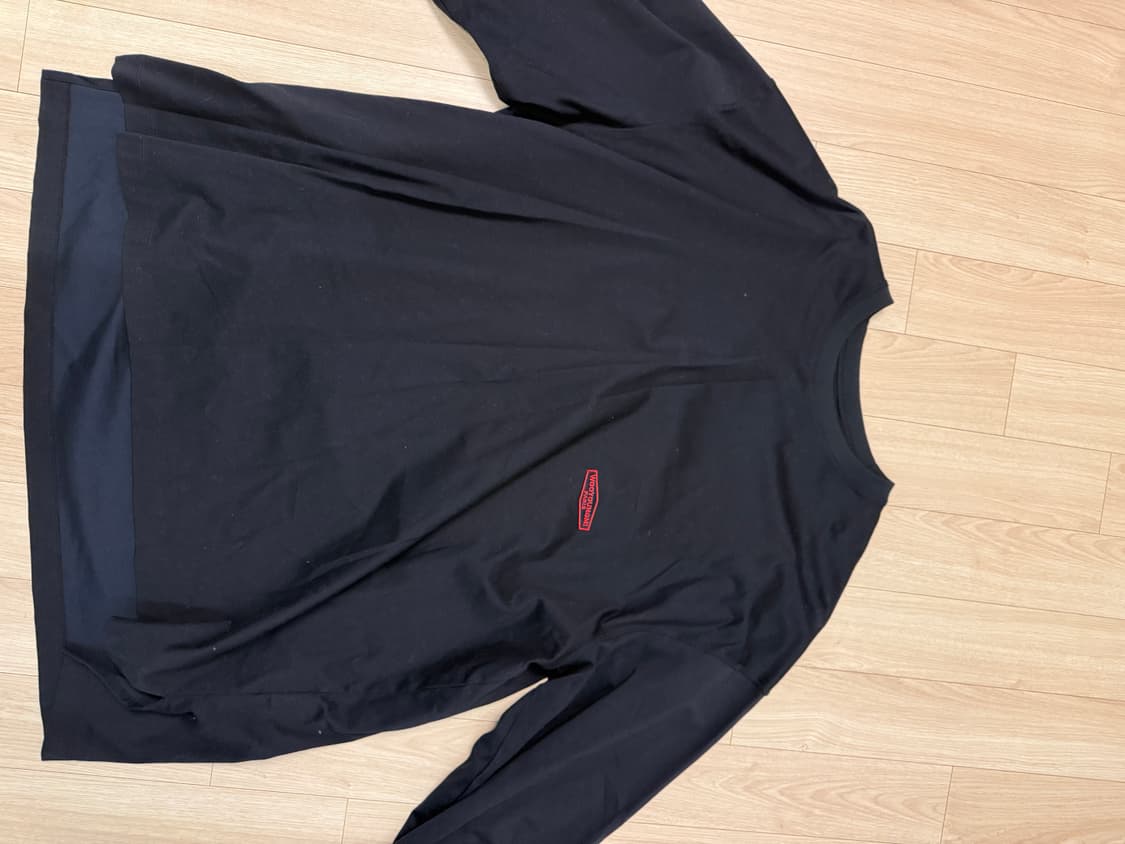 [54] 우영미 오버핏 롱슬리브 네이비 상품이미지1