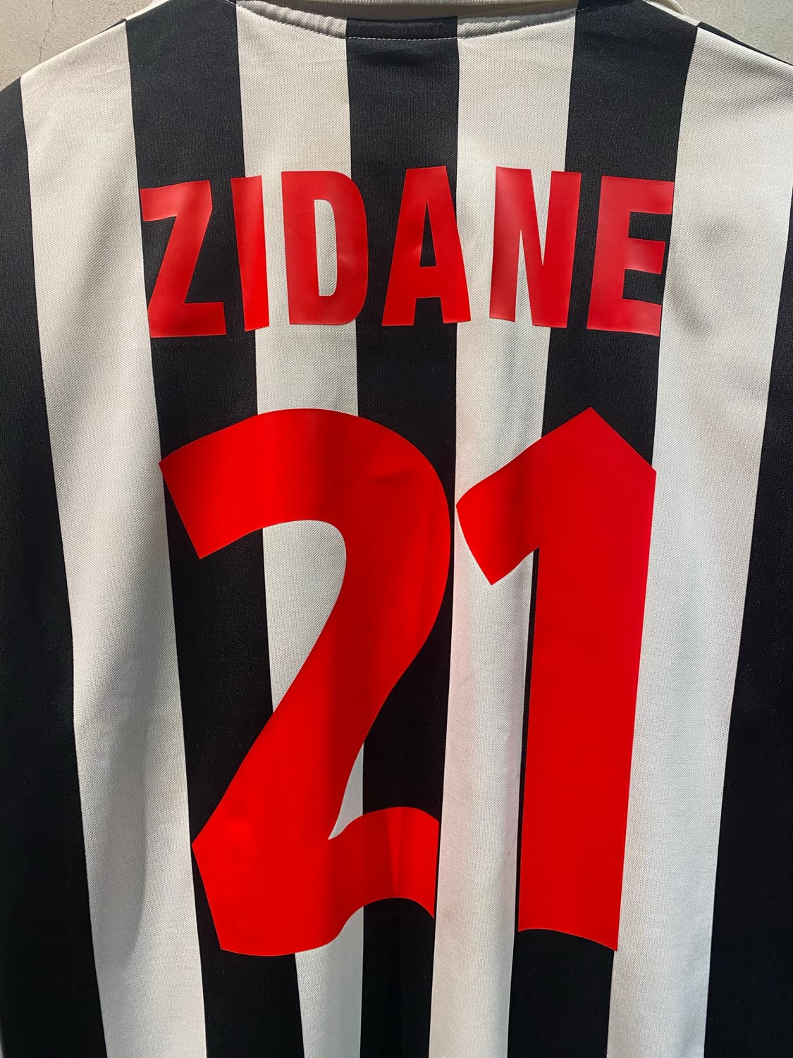 98-99 유벤투스 지단 긴팔 홈 유니폼 상품이미지7