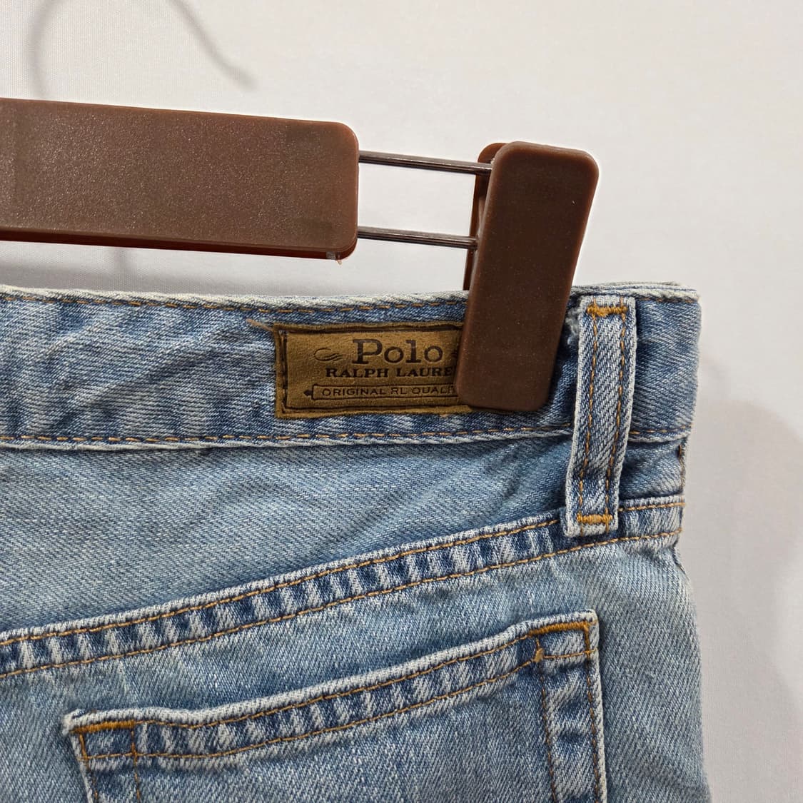 폴로랄프로렌 연청 데님 핫팬츠 12 상품이미지3