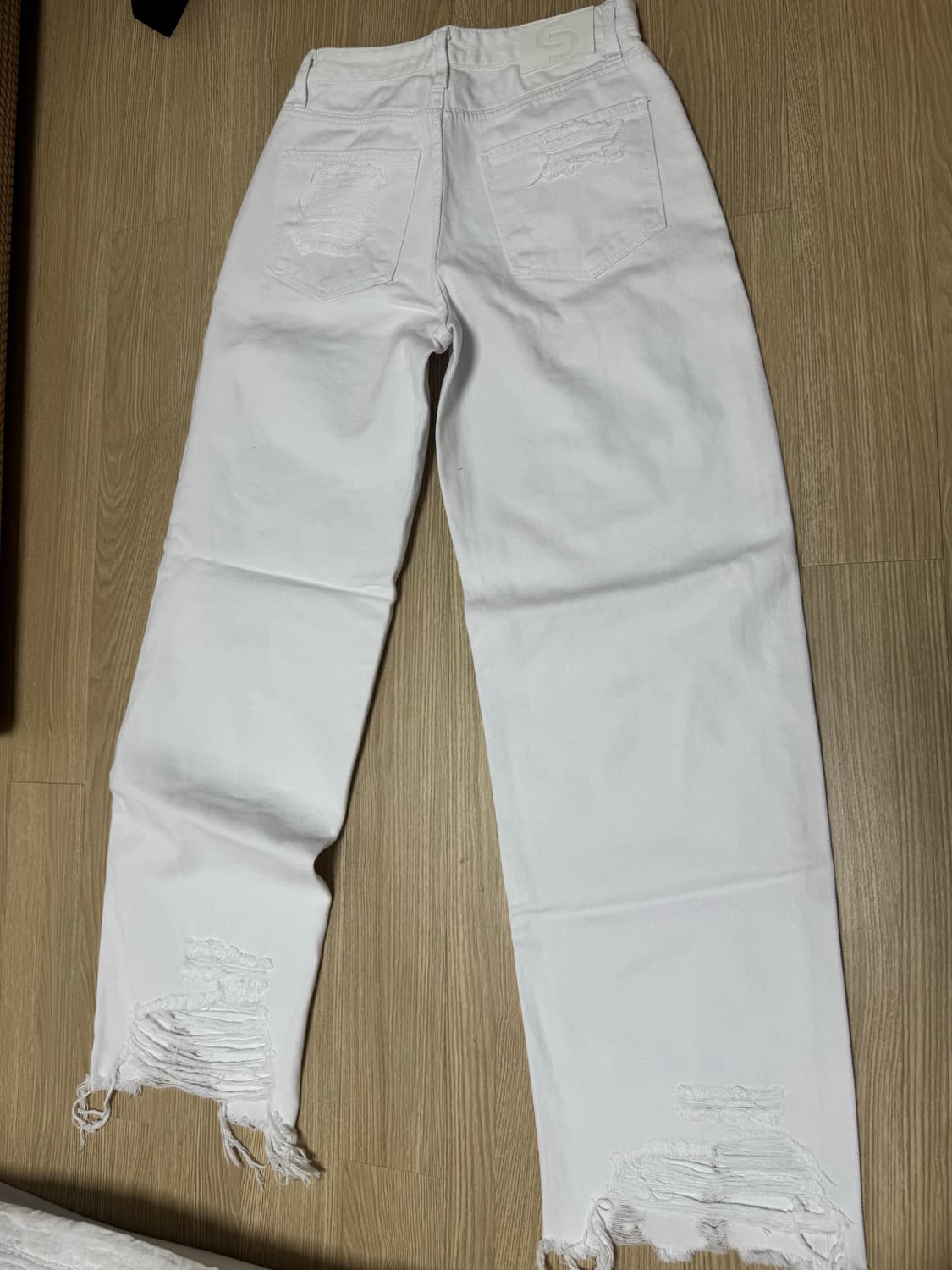 세릭 DESTROYED WHITE JEANS / WHITE 1사이즈 상품이미지4