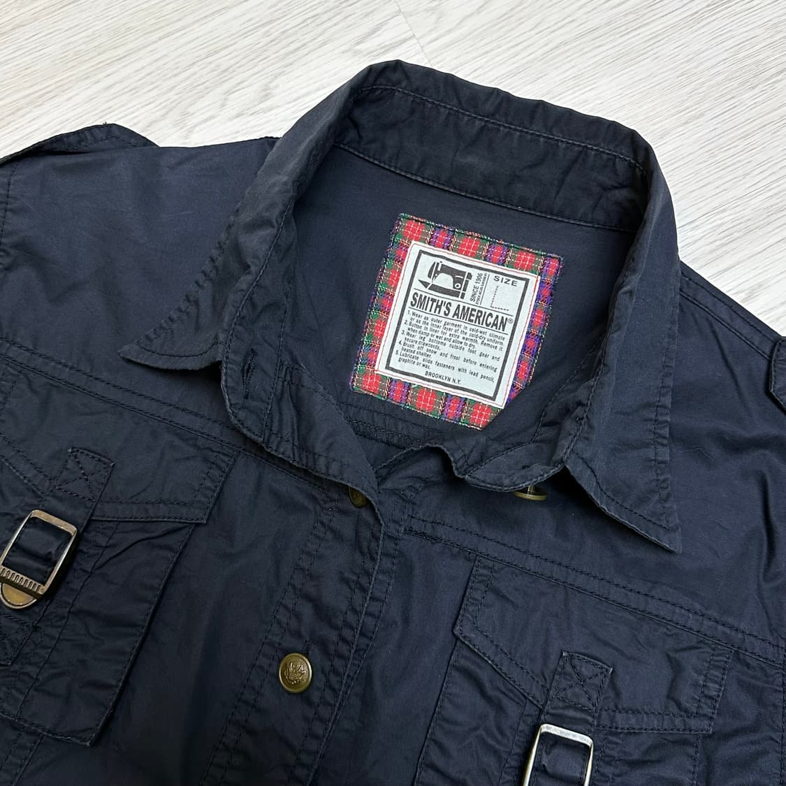 SMITH'S AMERICAN 벨티드 셔츠 상품이미지3