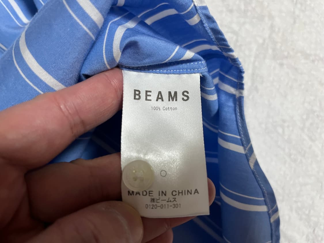 (L)빔즈 Beams 스트라이프 셔츠 상품이미지6