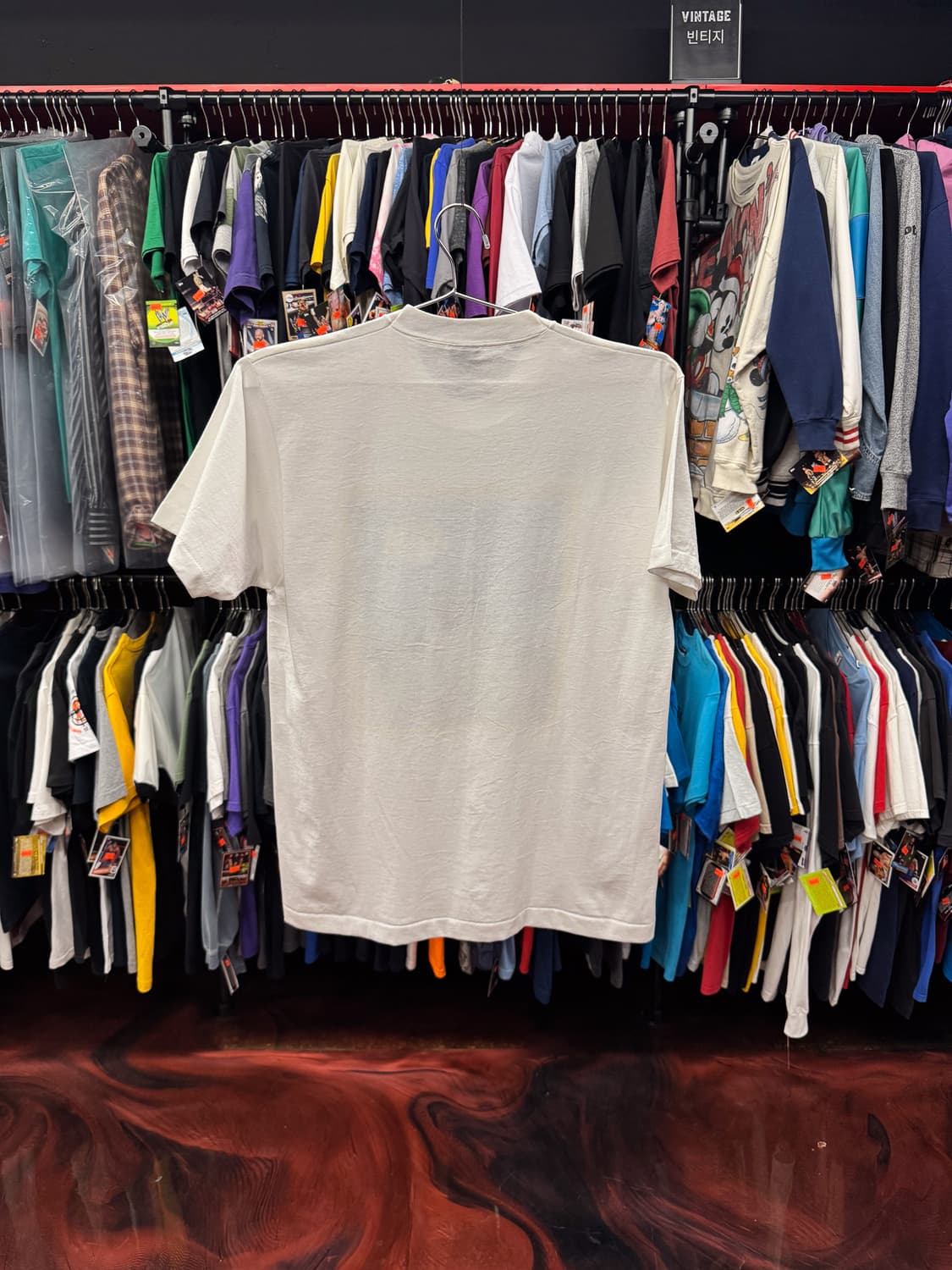 1990년대 빈티지 싱글 스티치 타워 북스 맨해튼 티셔츠 상품이미지2