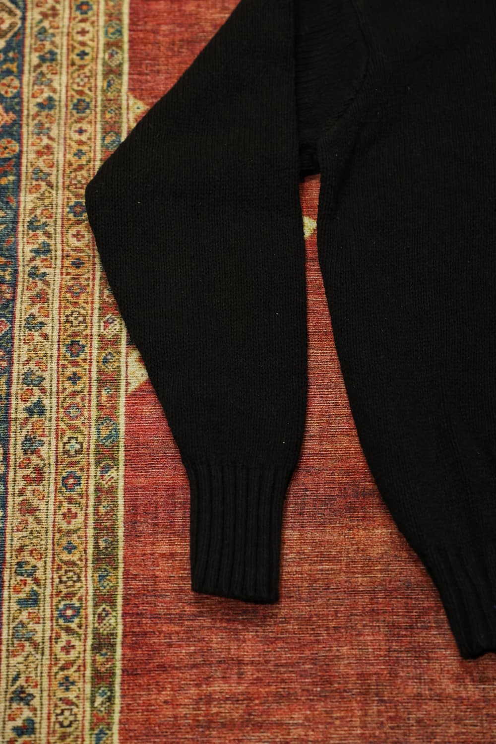 90~00s 빈티지 폴로 스포츠 블랙 니트 판매 상품이미지2