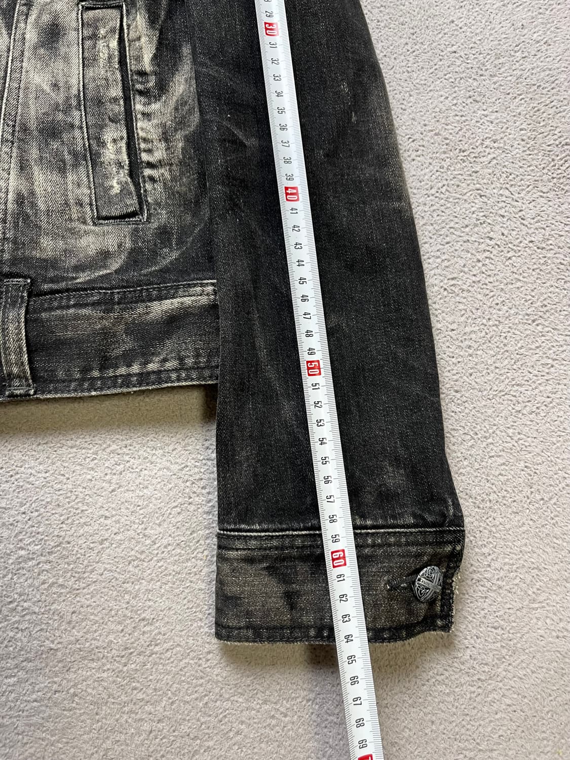 [XL] 버커루 데님자켓 - 100 -105slim 청자켓 상품이미지6
