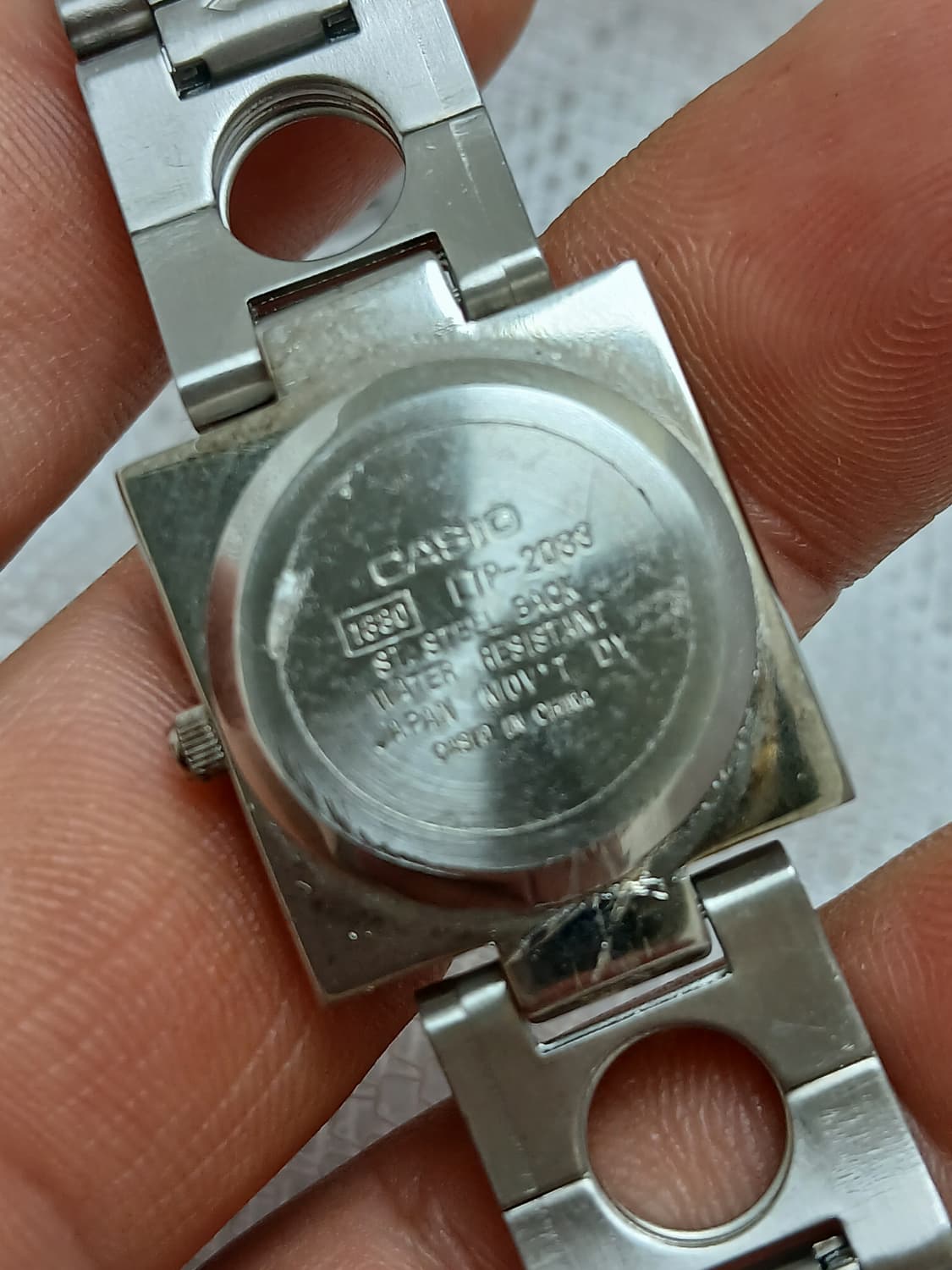 빈티지 카시오 스퀘어 쿼츠 여성용 시계 상품이미지3