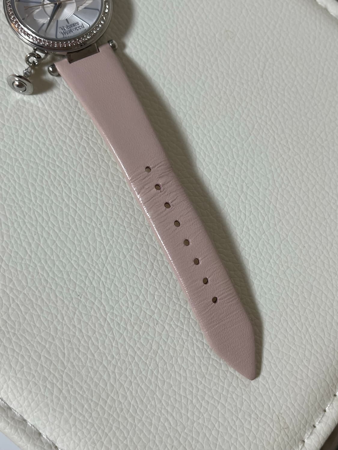 비비안웨스트우드 가죽 시계 핑크 VV006SLPK 상품이미지4