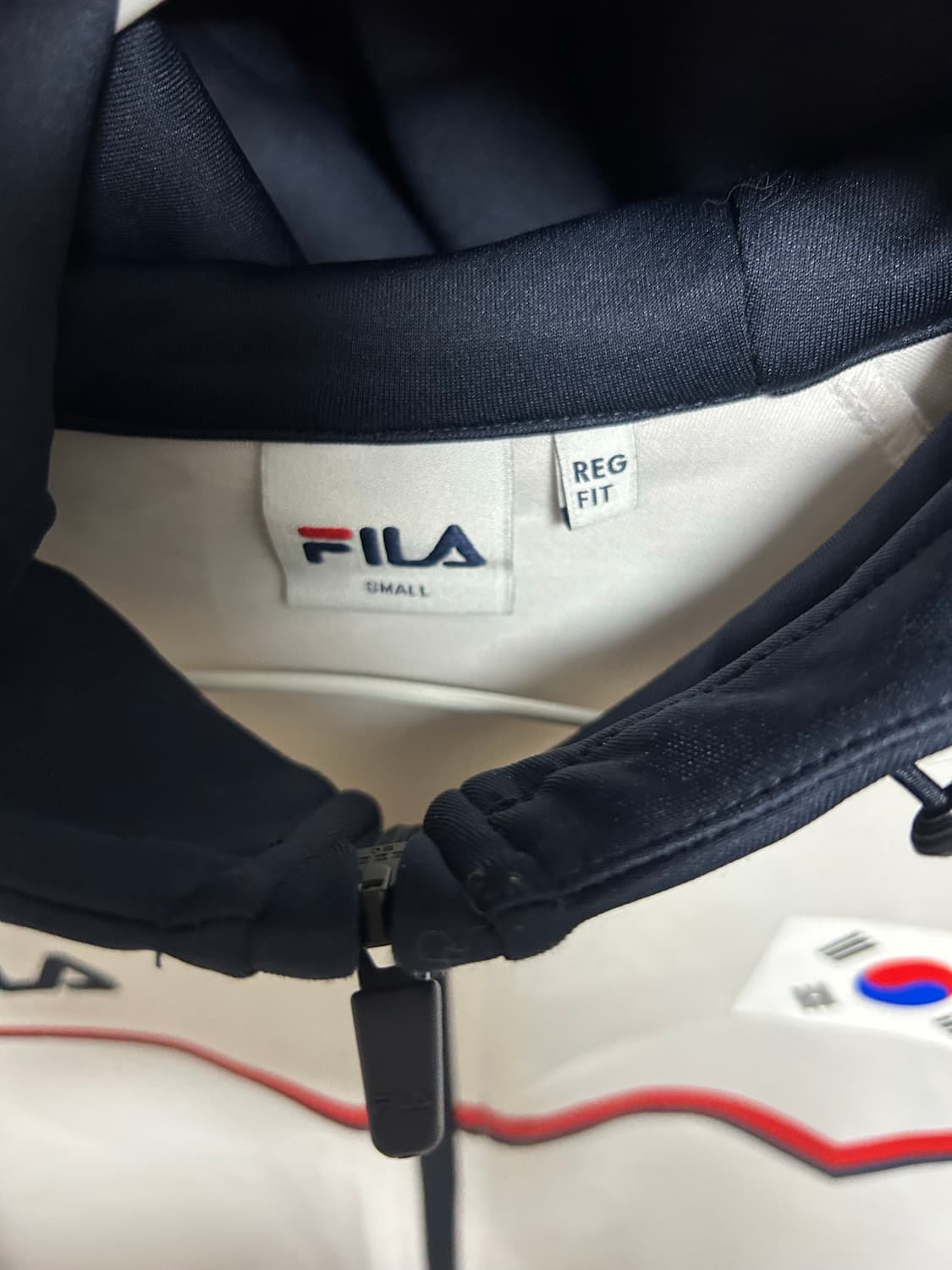 휠라 국가대표 후드집업 S사이즈 팜 상품이미지5