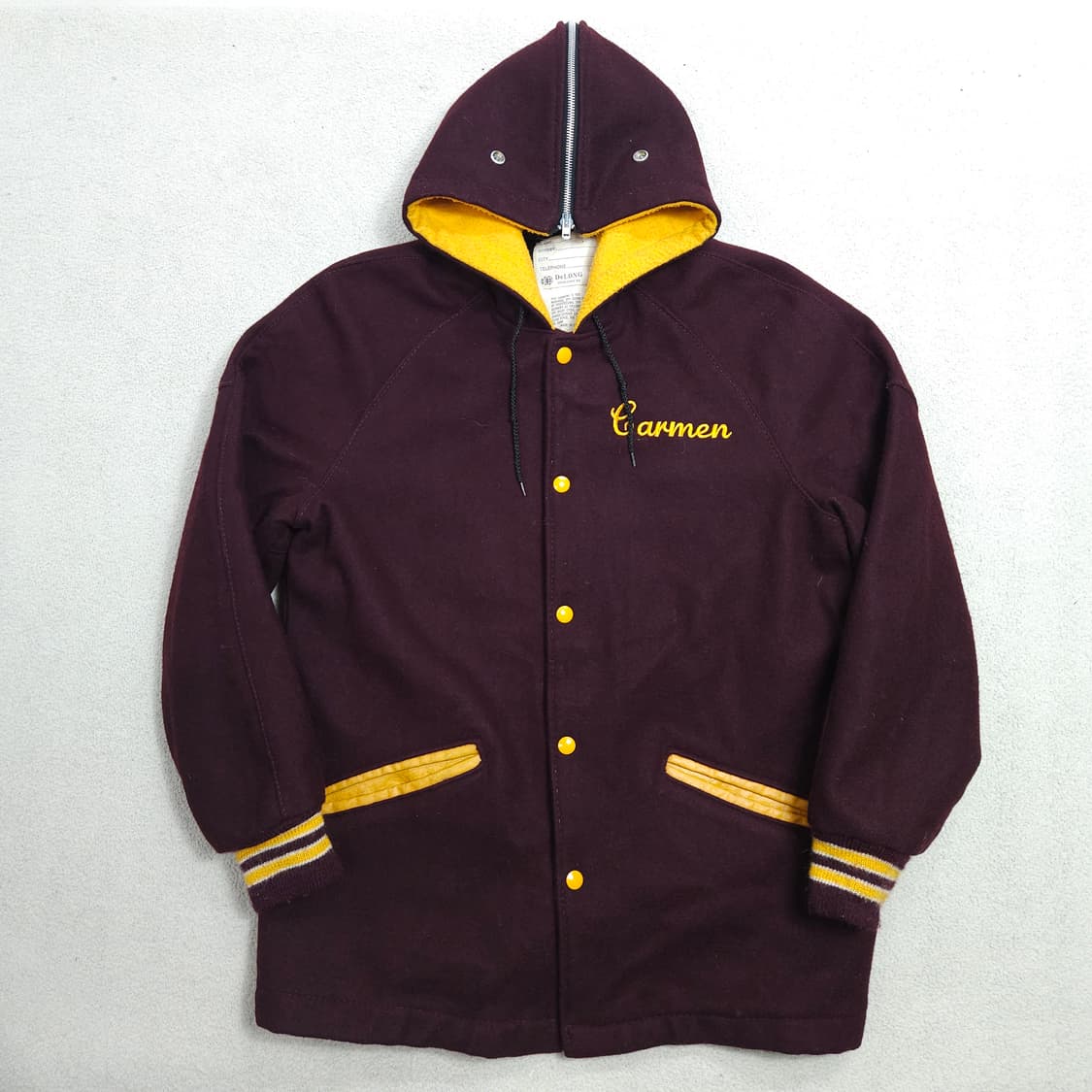 80s Delong 바시티 자켓 Made in USA 상품이미지1