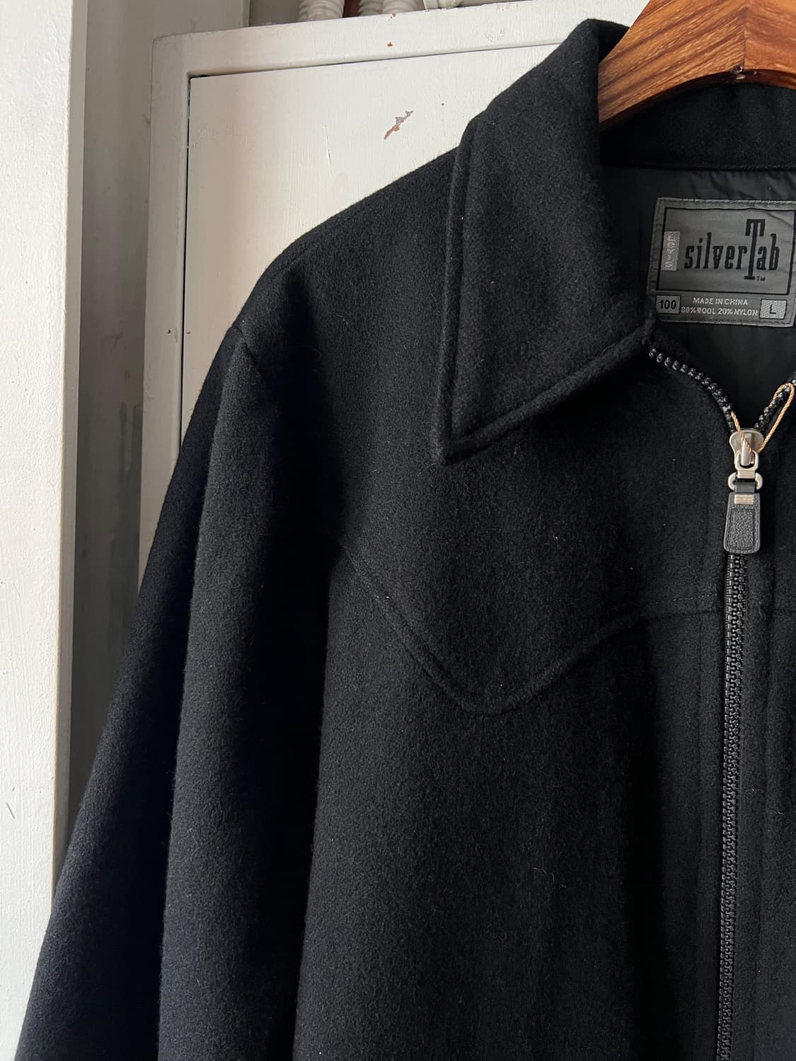 [L]00's 리바이스 실버탭 요크 집업 울 자켓 상품이미지3