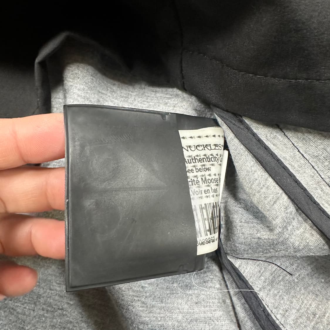 ✨ (바배) 무스너클 블루종 블랙 자켓  상품이미지5