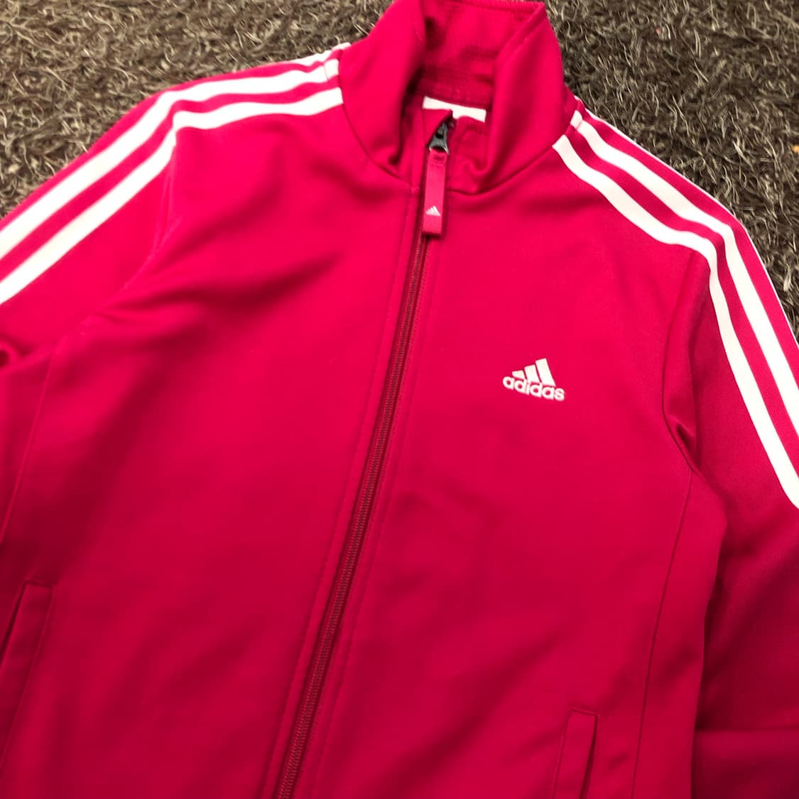 아디다스 핑크 져지 트랙 자켓 상품이미지2