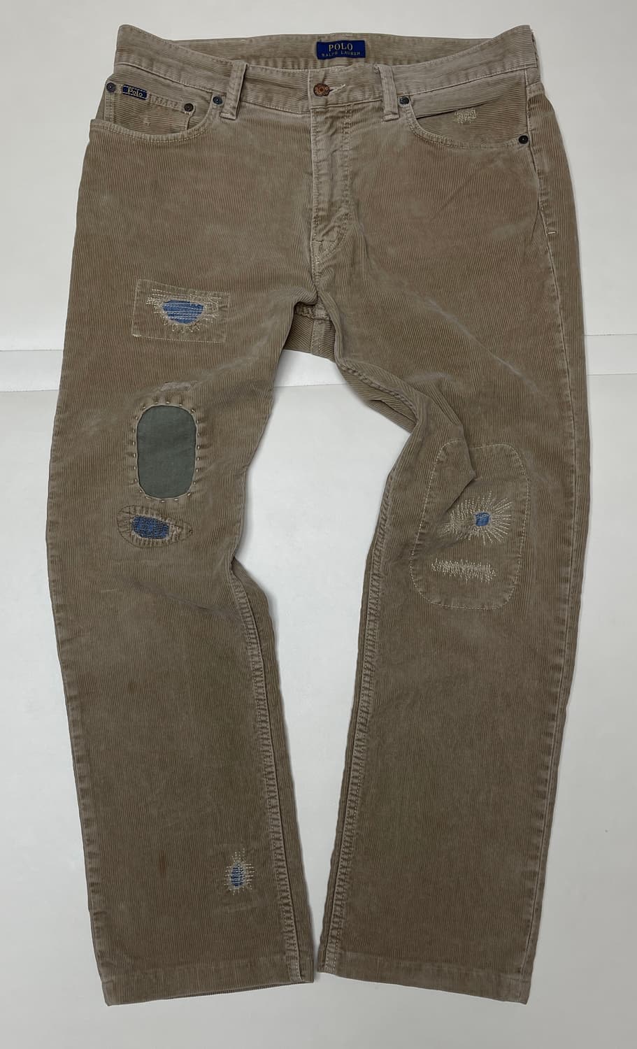 폴로 랄프로렌 구하기 힘든 패치워크 코듀로이 팬츠 상품이미지2