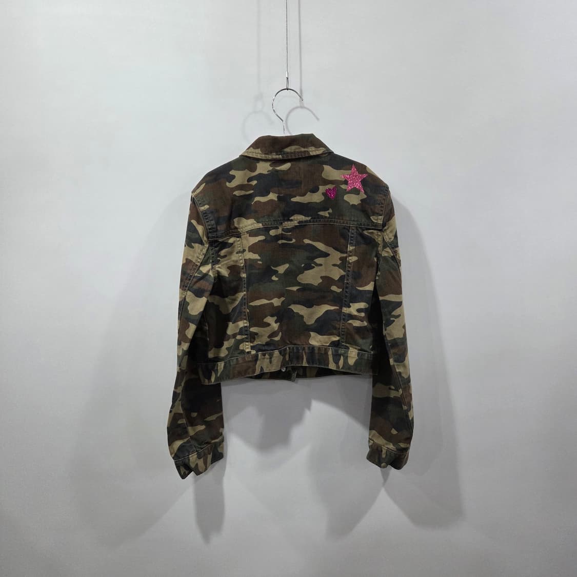 갭 데님 키즈 카모 트러커 자켓 XL  상품이미지5