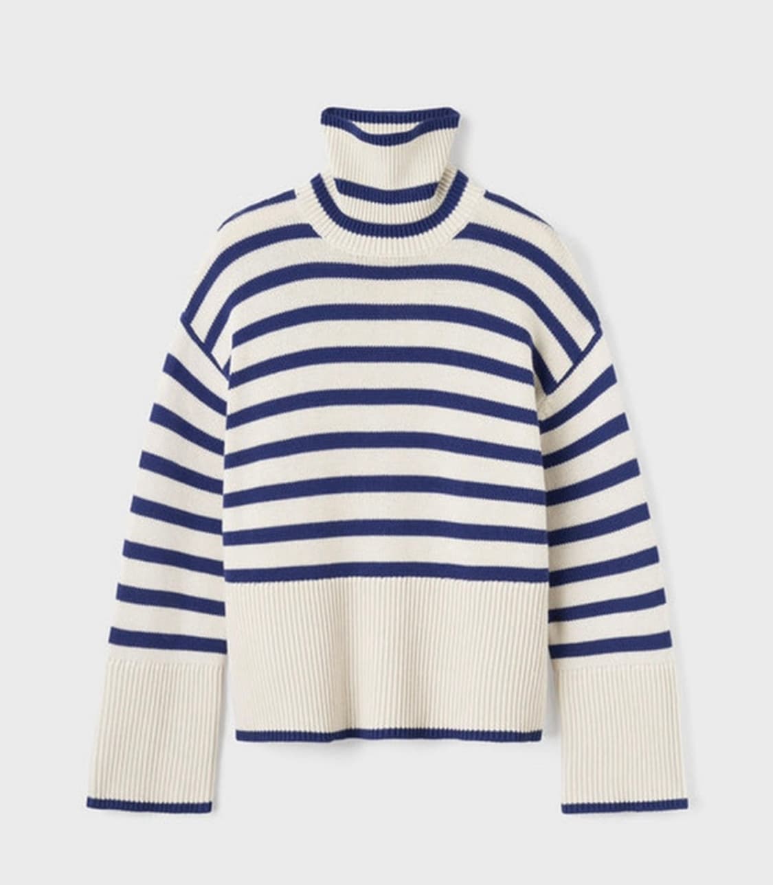 토템 시그니쳐 스트라이프 터틀넥 상품이미지2