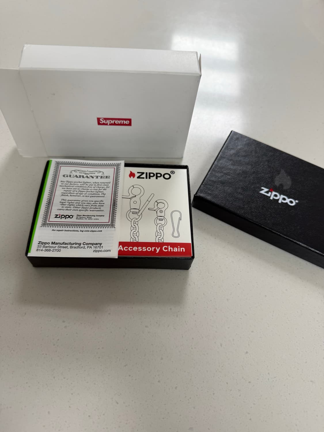 슈프림 체인 지포 실버 - 23SS  상품이미지6