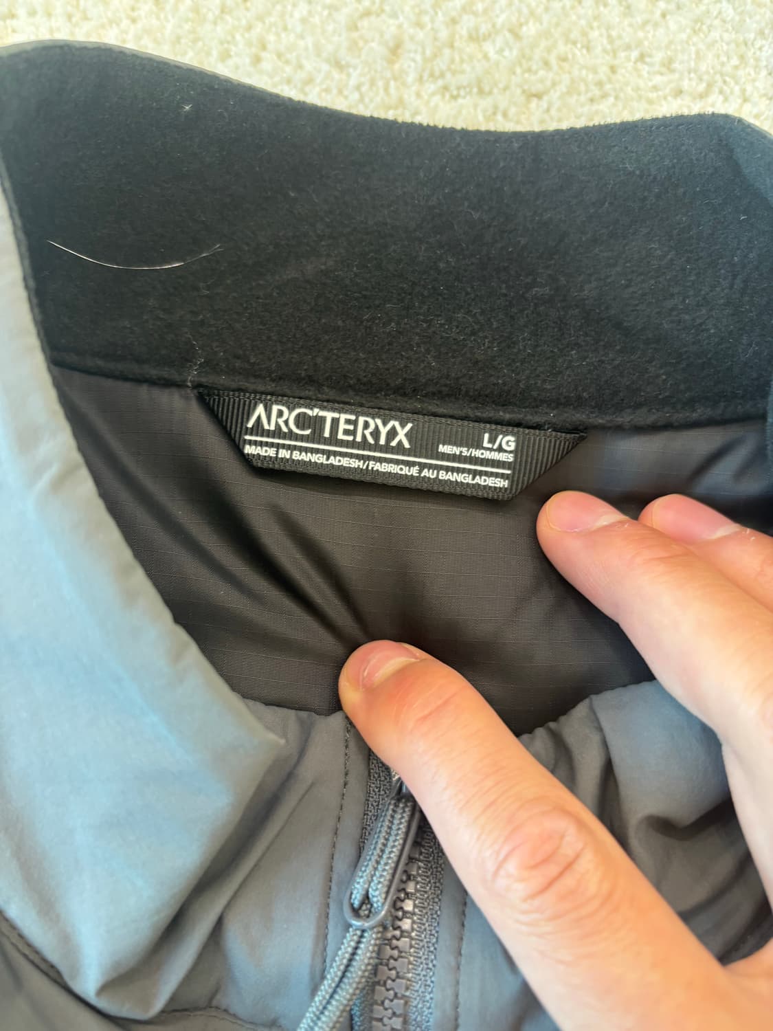 [L]아크테릭스 리프 콜드 자켓 울프그레이 상품이미지5