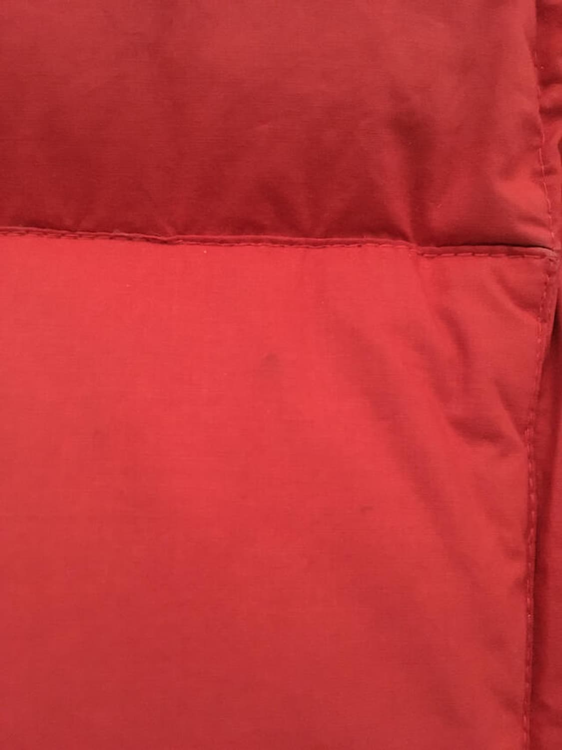 90s washed poplin-cotton down vests 상품이미지7