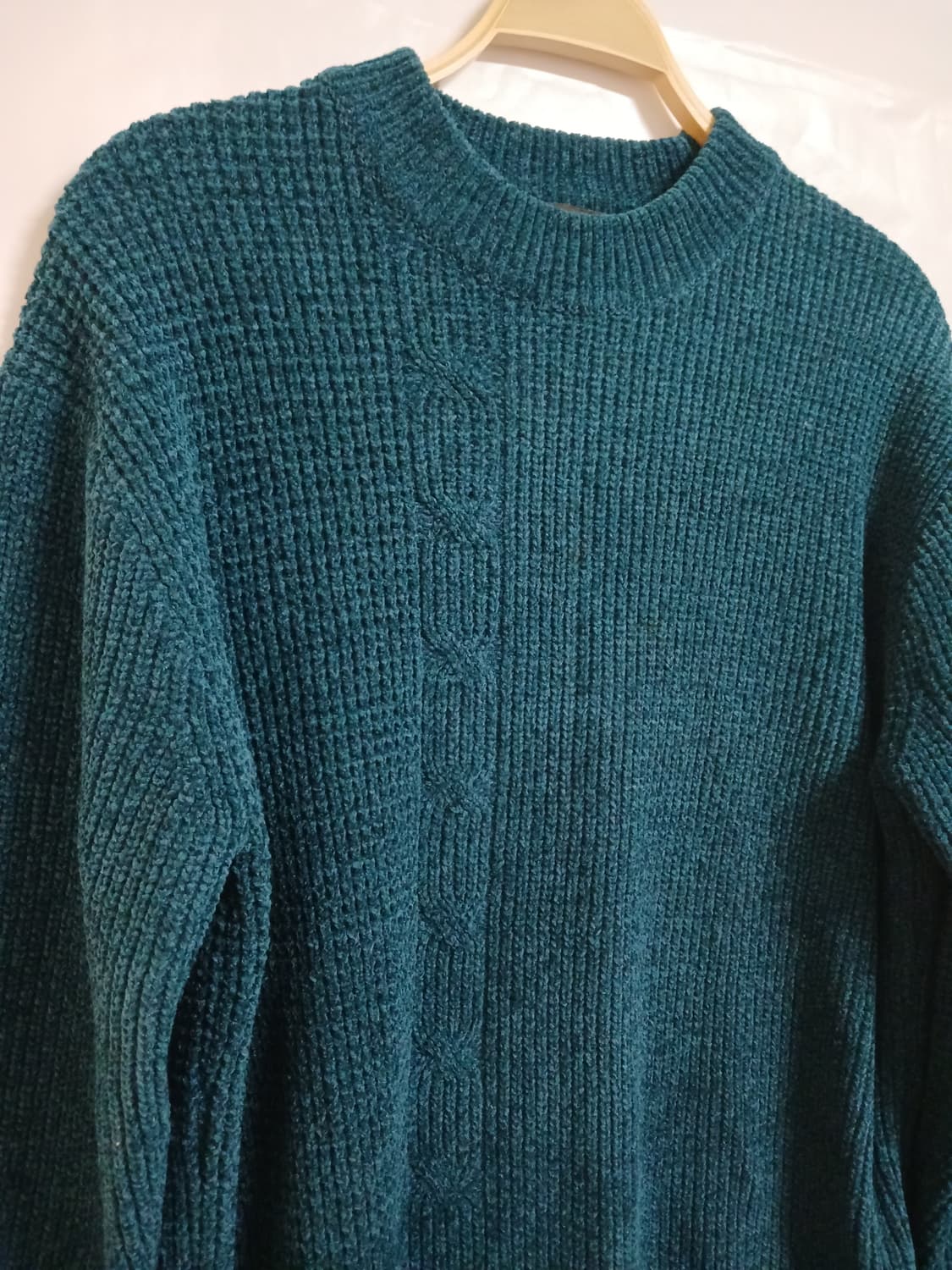 (100)일꼬르소 ILCORSO 남성 니트 청록 상품이미지2