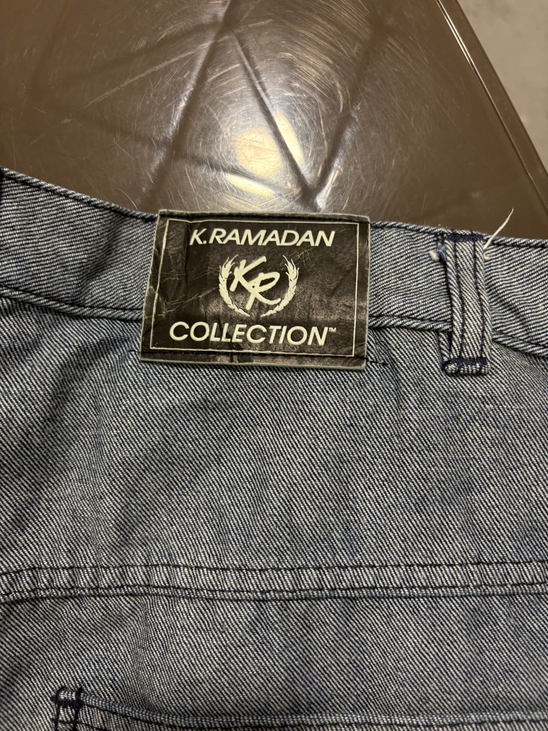 빈티지 힙합 데님팬츠 상품이미지6