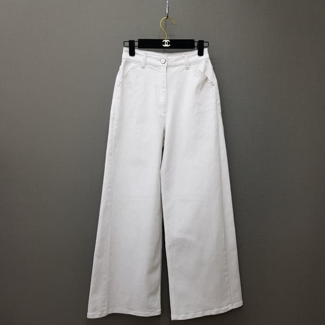 한섬 마인 2025 사이드 패널 와이드 팬츠 61-90사이즈 상품이미지3