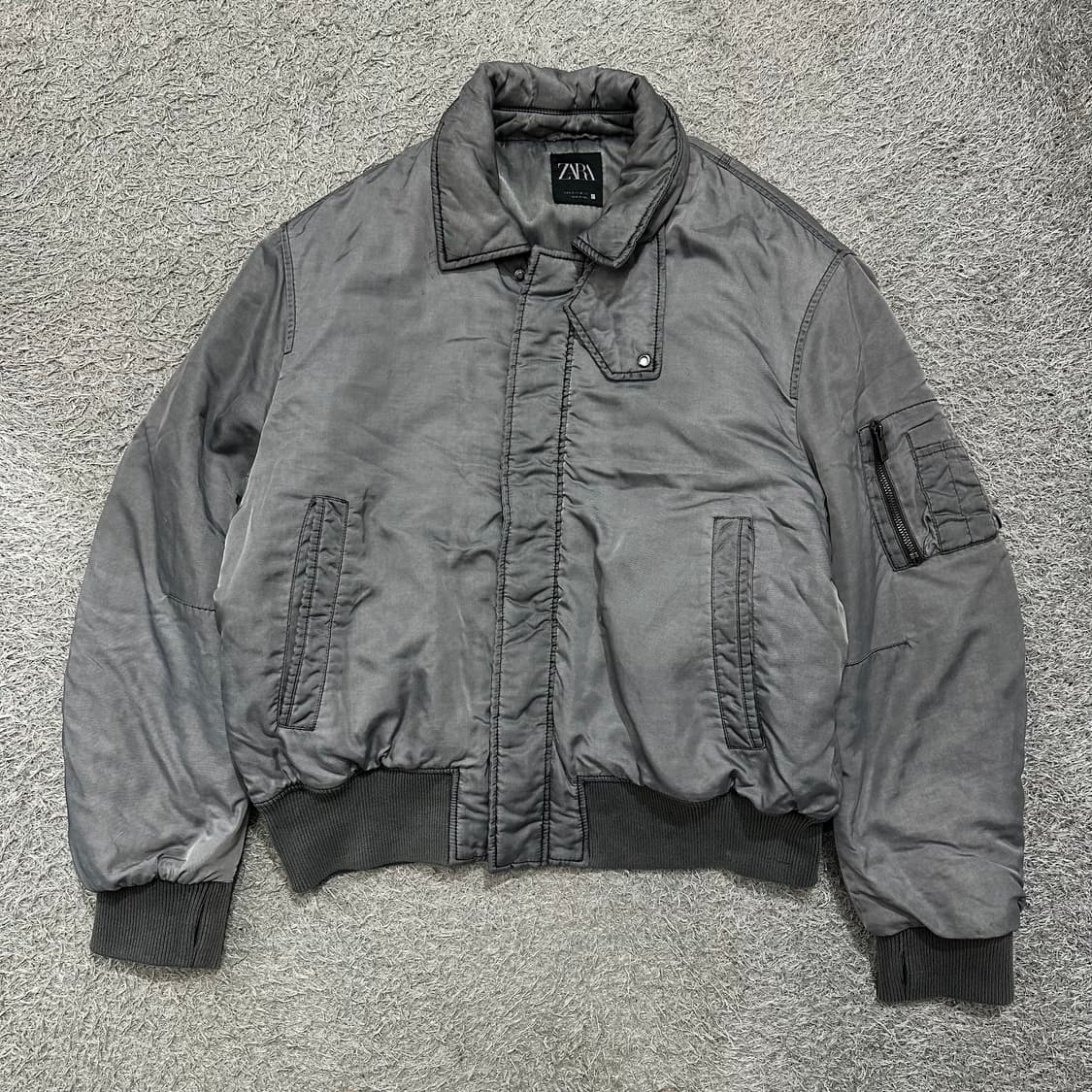 [100] 자라 워싱항공점퍼 상품이미지2