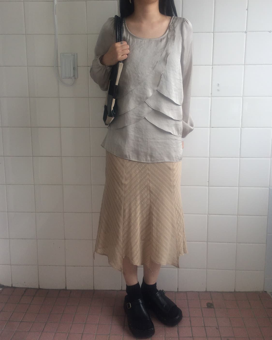 Layer point blouse 상품이미지6