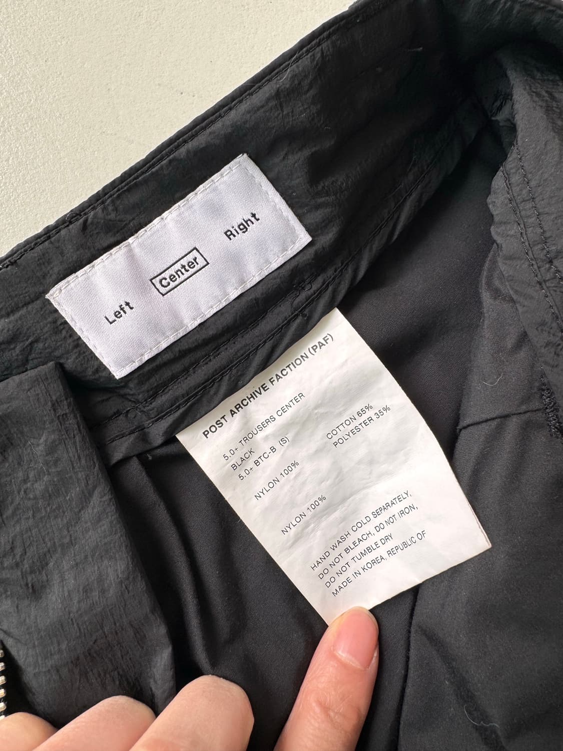 PAF (Post Archive Faction) 트라우저 팬츠  상품이미지3