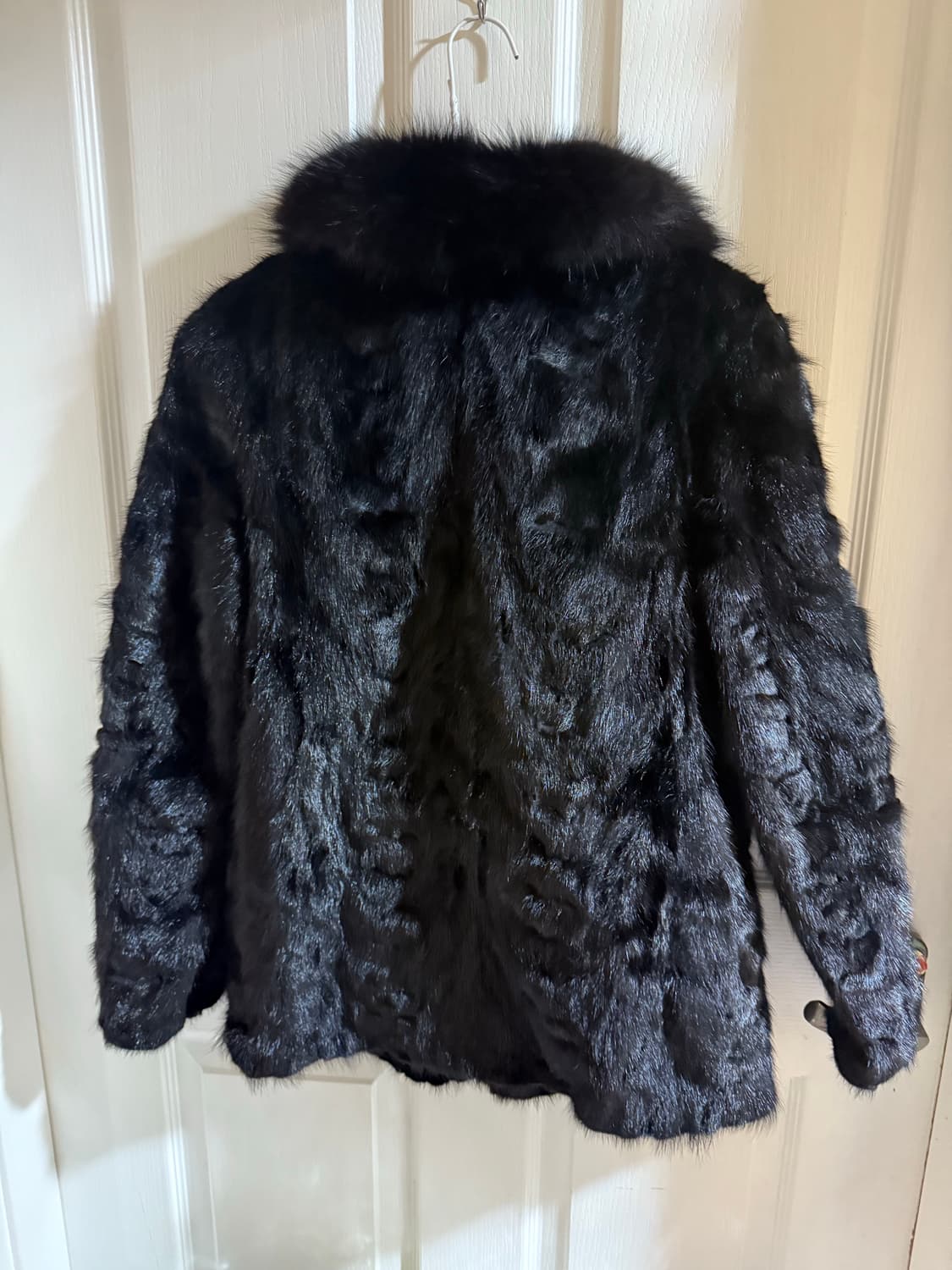 서광모피 천연 밍크 퍼 풀스킨 자켓 블랙 상품이미지5